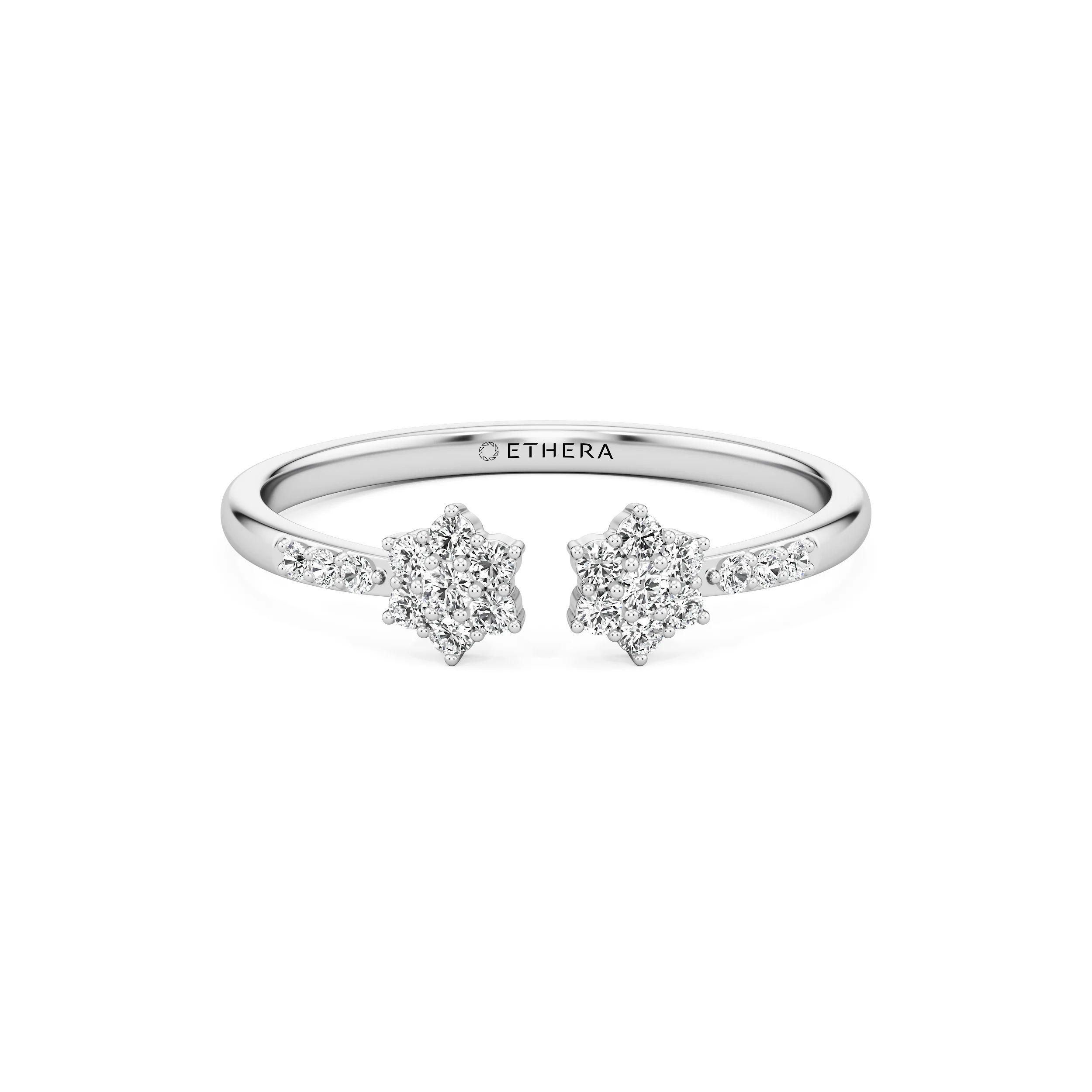 Twin Starlight Ring 9