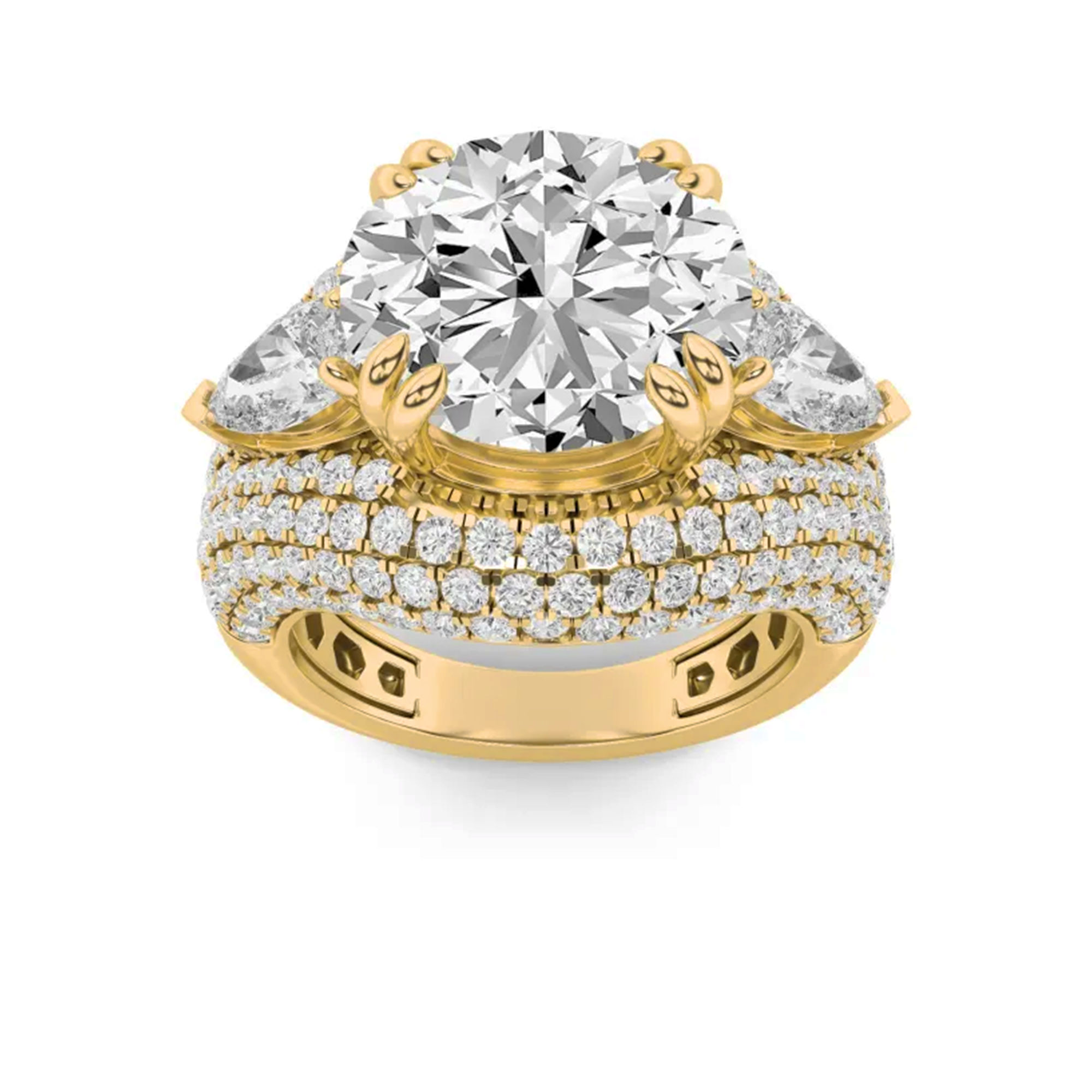 Royal Romance Cocktail Ring 0