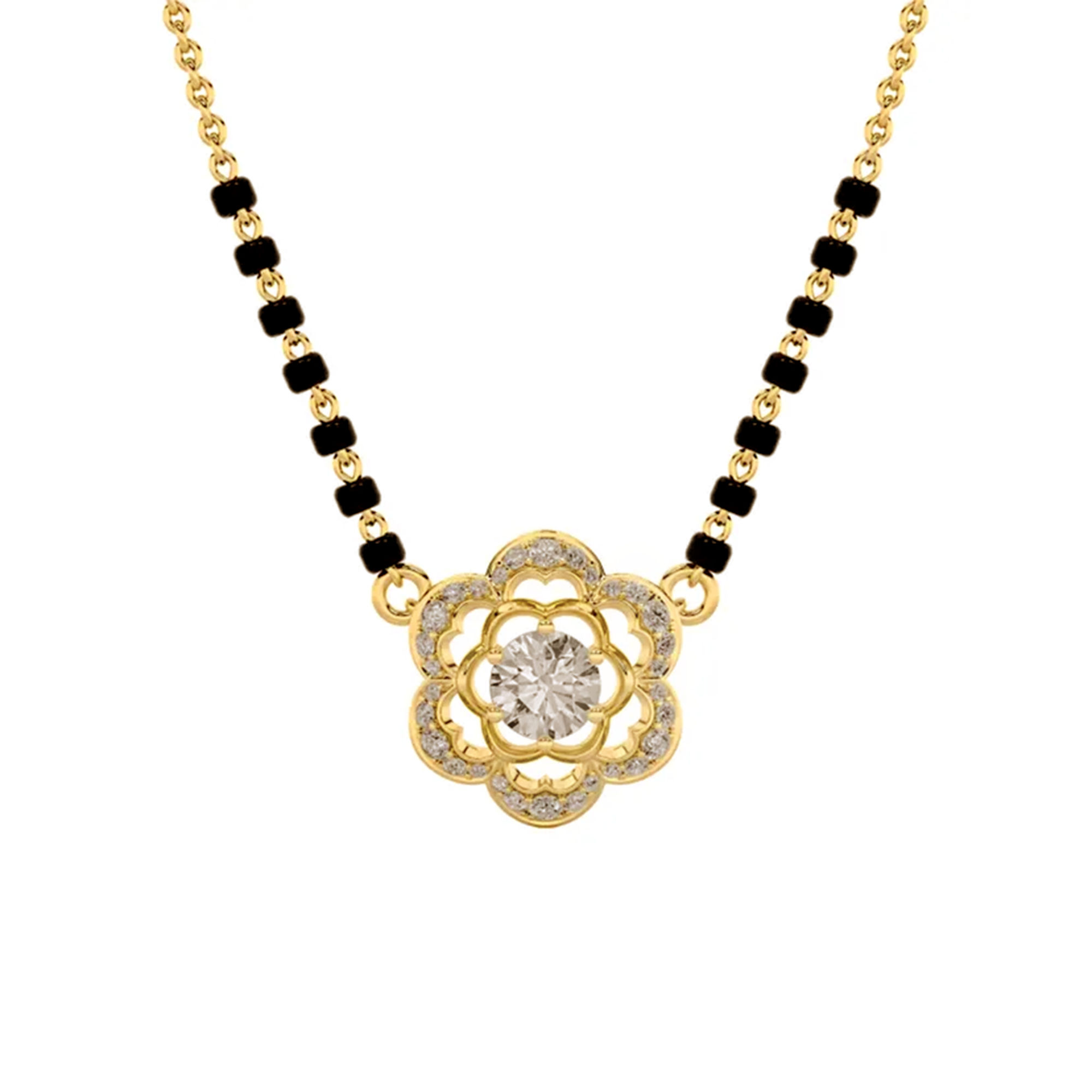 Timeless Blooms Mangalsutra 0