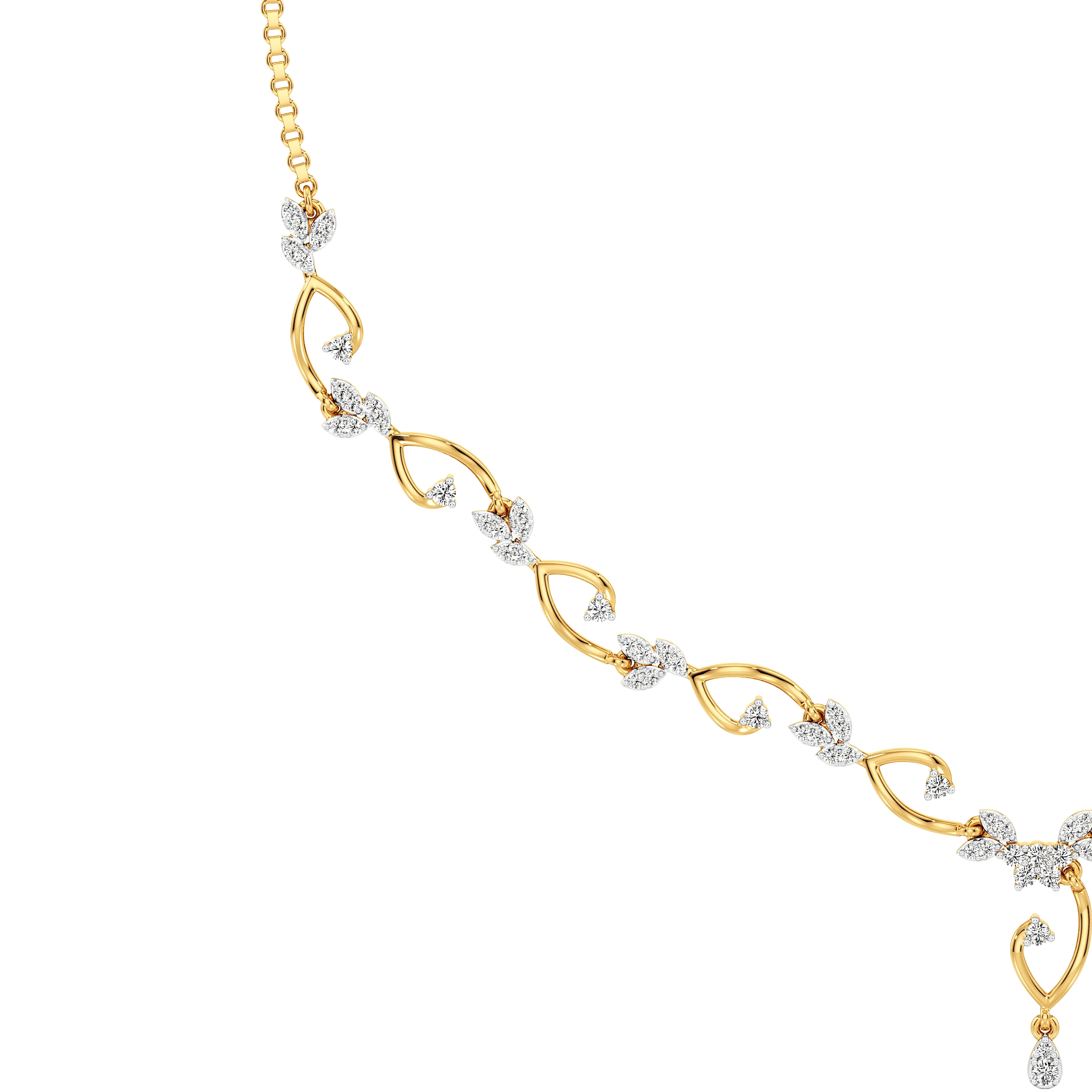 Vinelet Drop Necklace 4