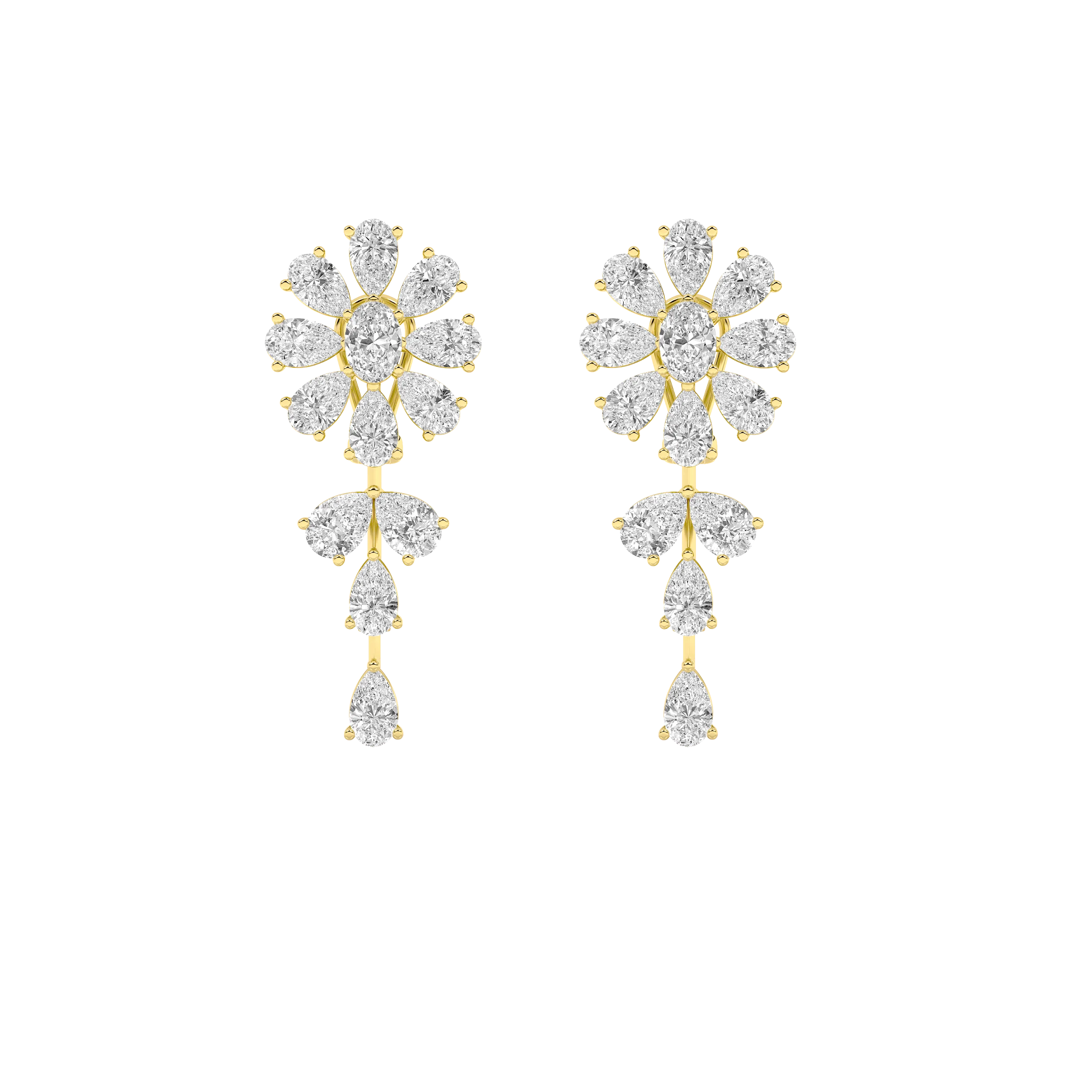 Dewdrop Cascade Earrings 1