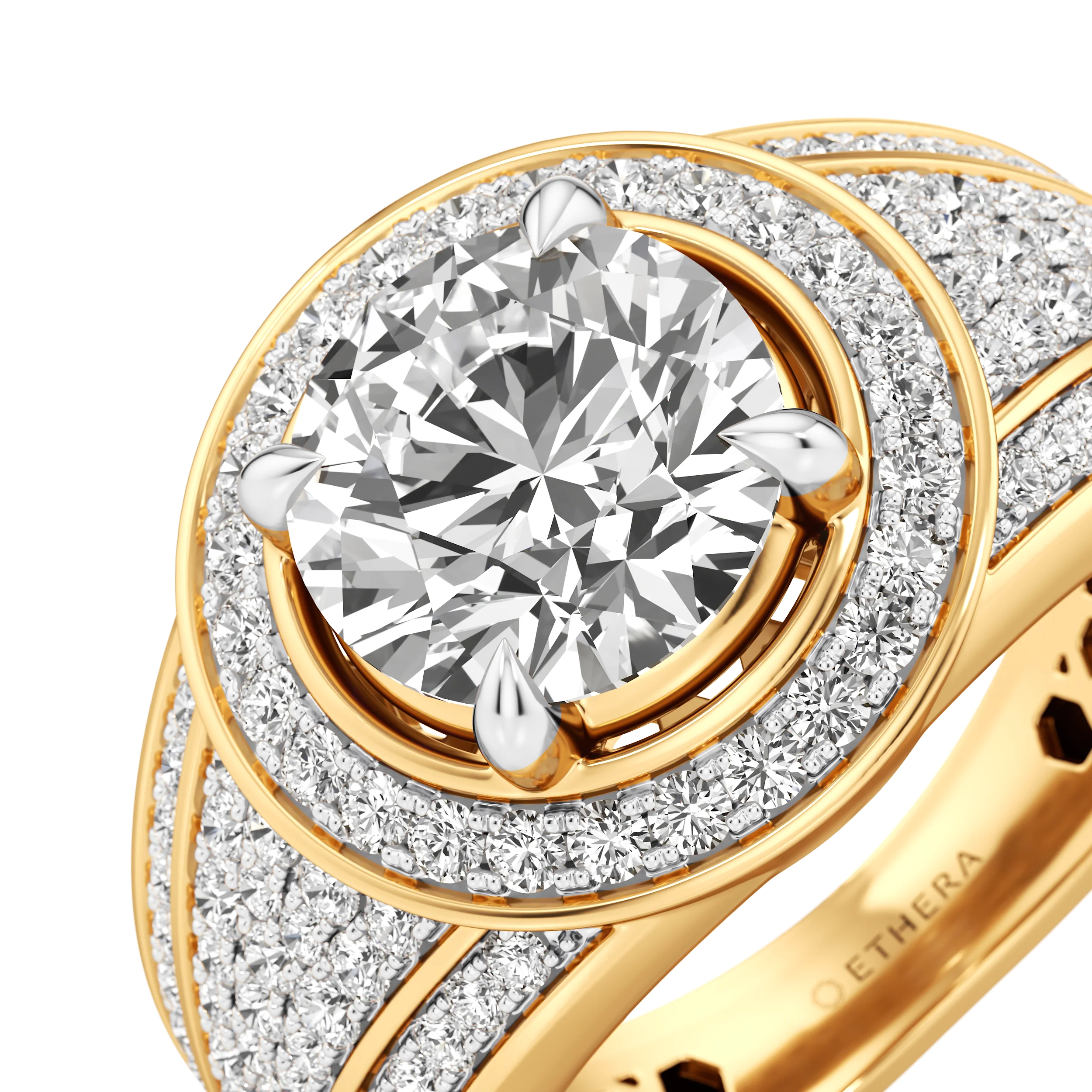 Orbit Halo Statement Ring hover