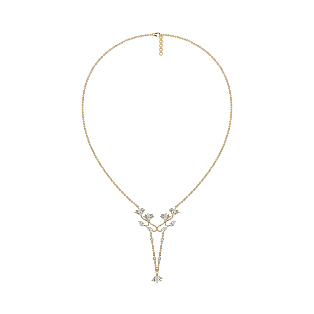 Lover’s Thread Lariat Necklace