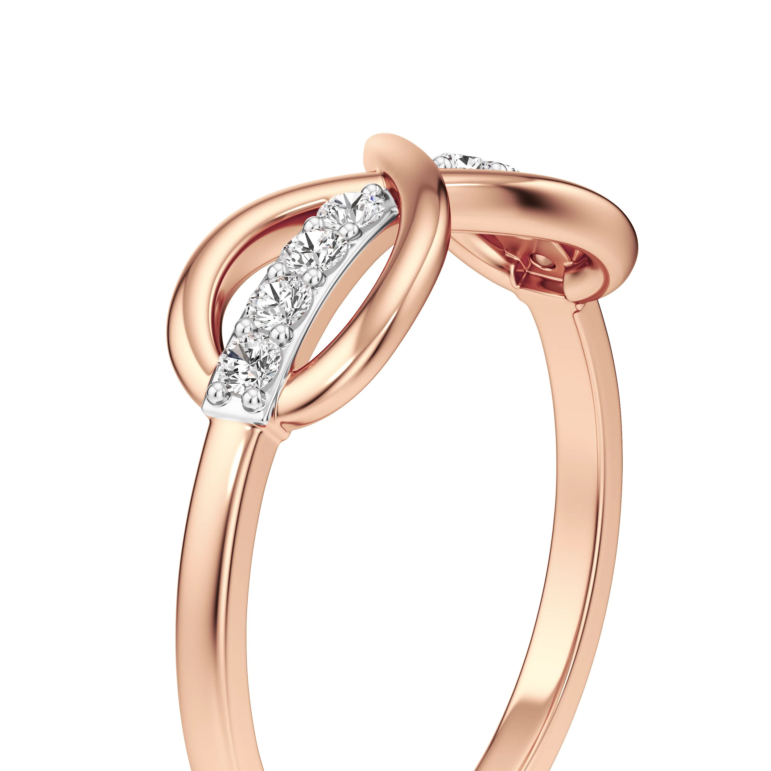Infinity Glide Diamond Ring 19