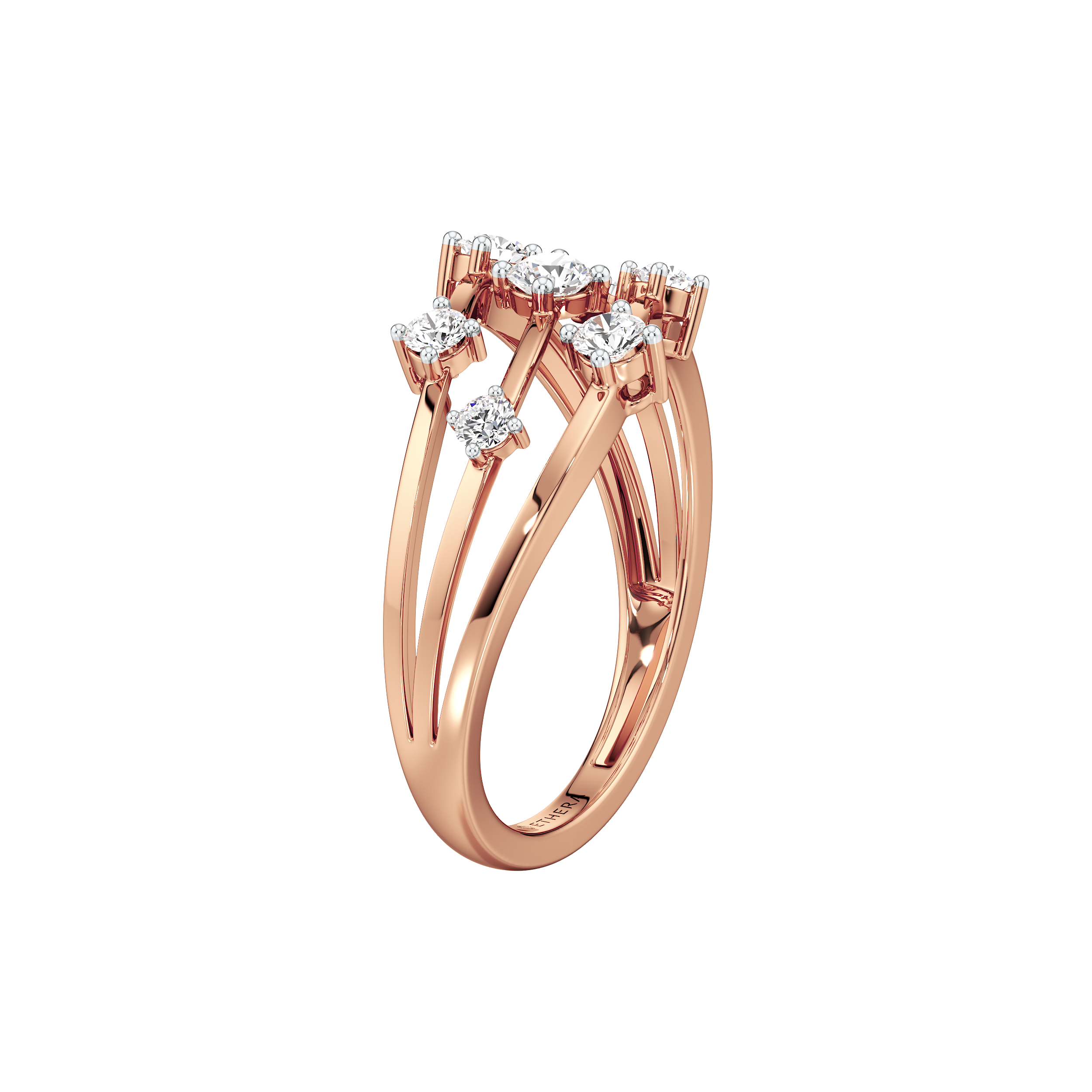 Orbit Cascade Ring 14