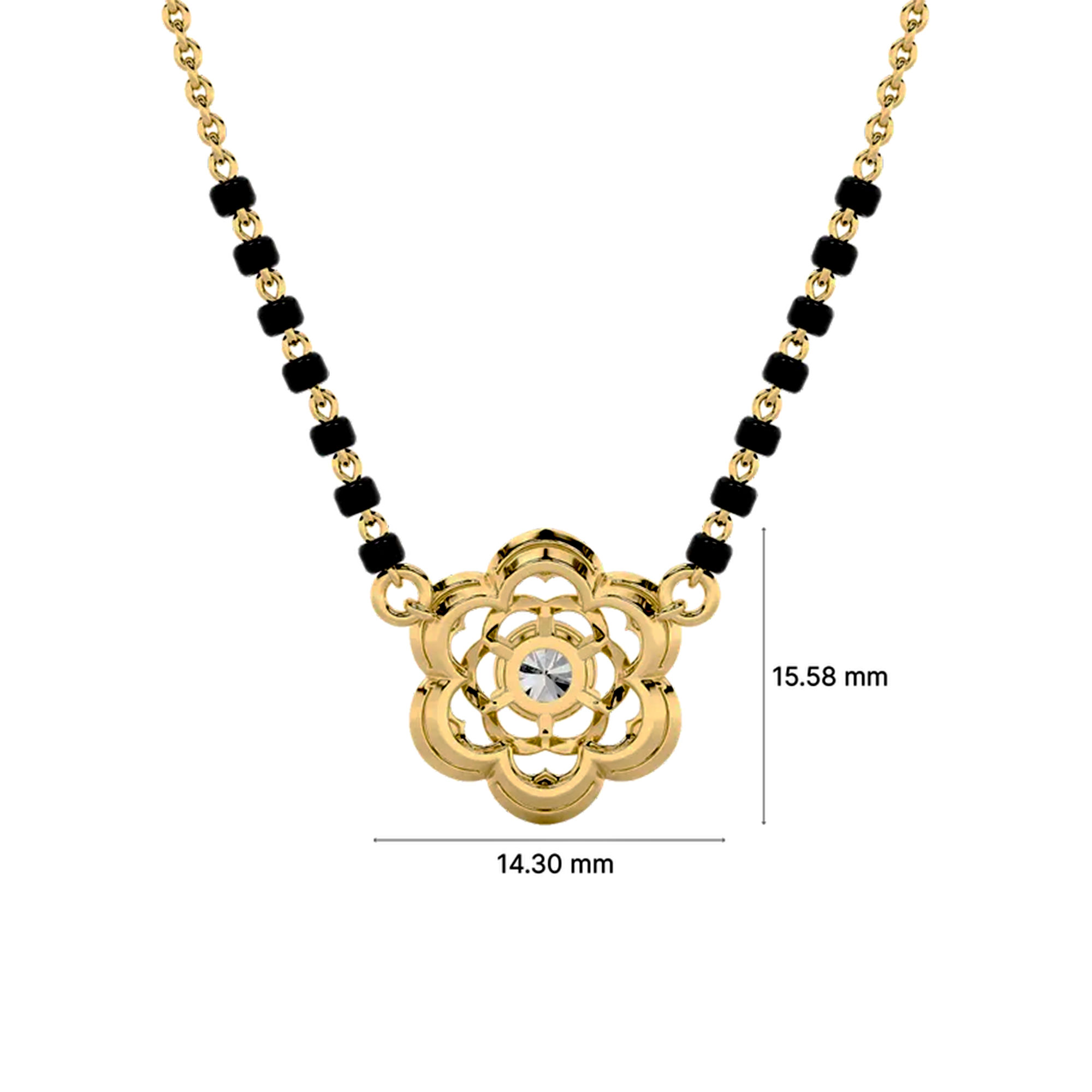 Timeless Blooms Mangalsutra 5