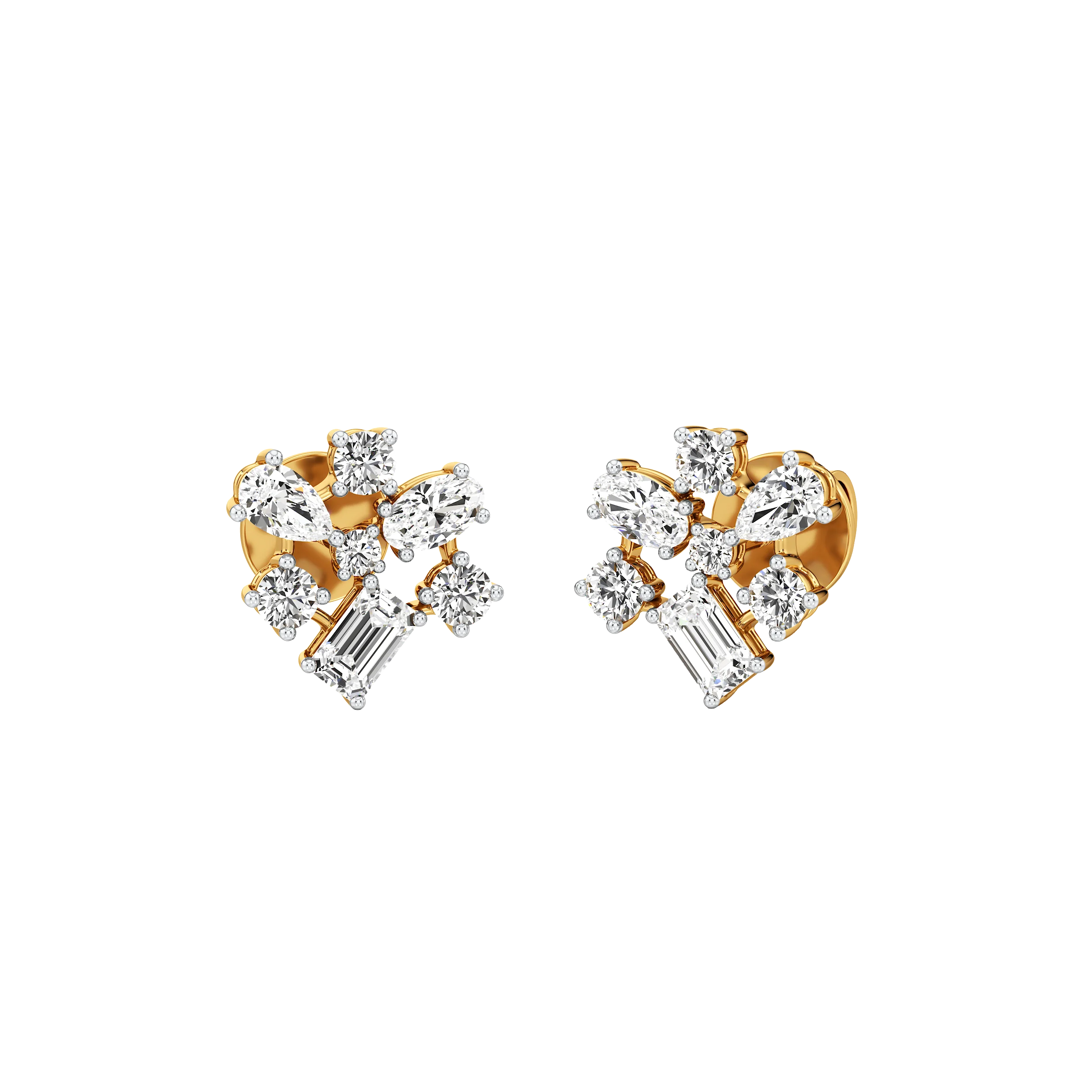 Stellar Cluster Diamond Studs 0