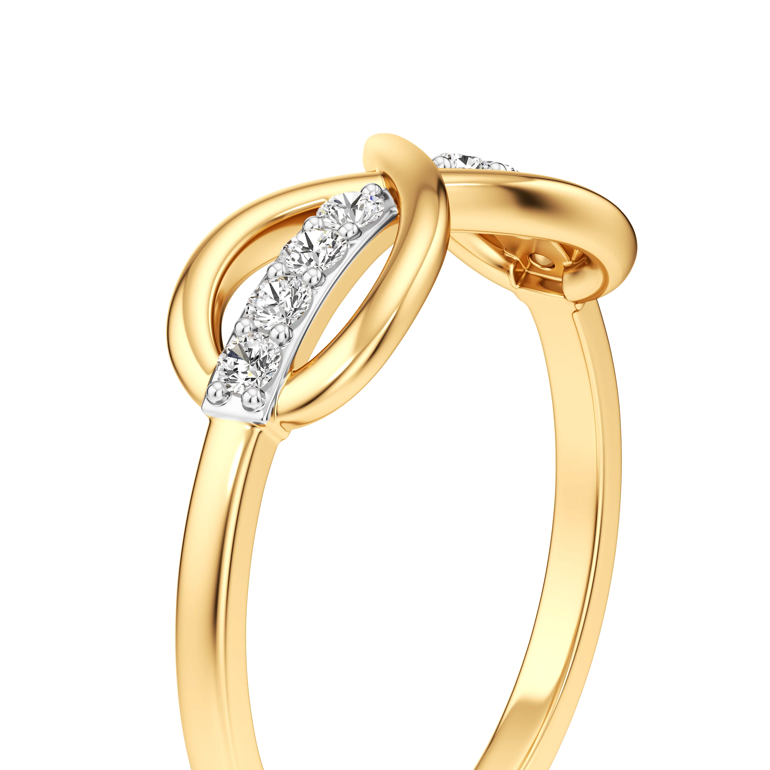 Infinity Glide Diamond Ring 7
