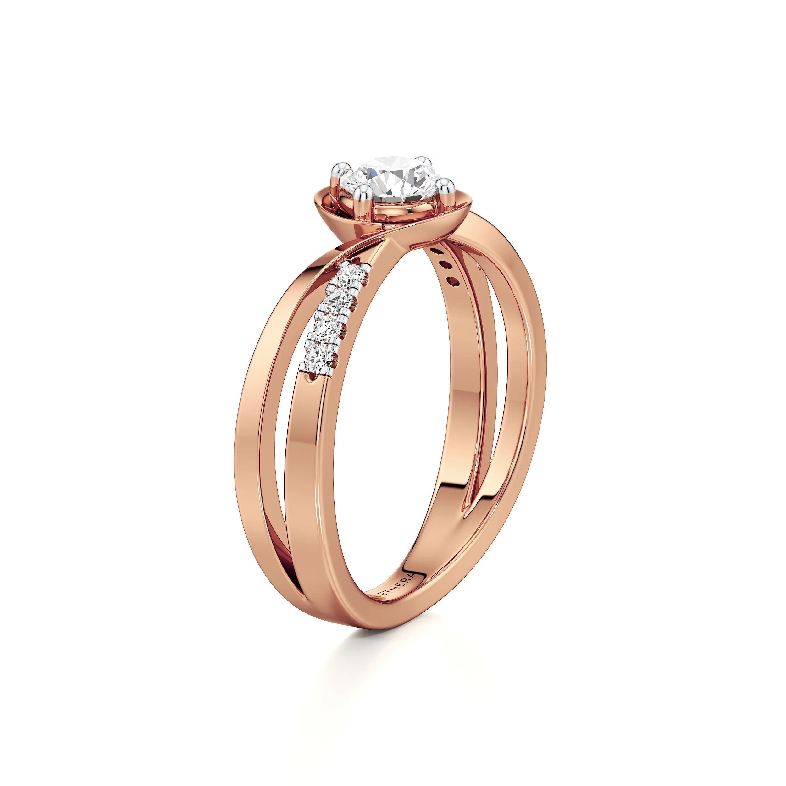 Celeste Curve Ring 13
