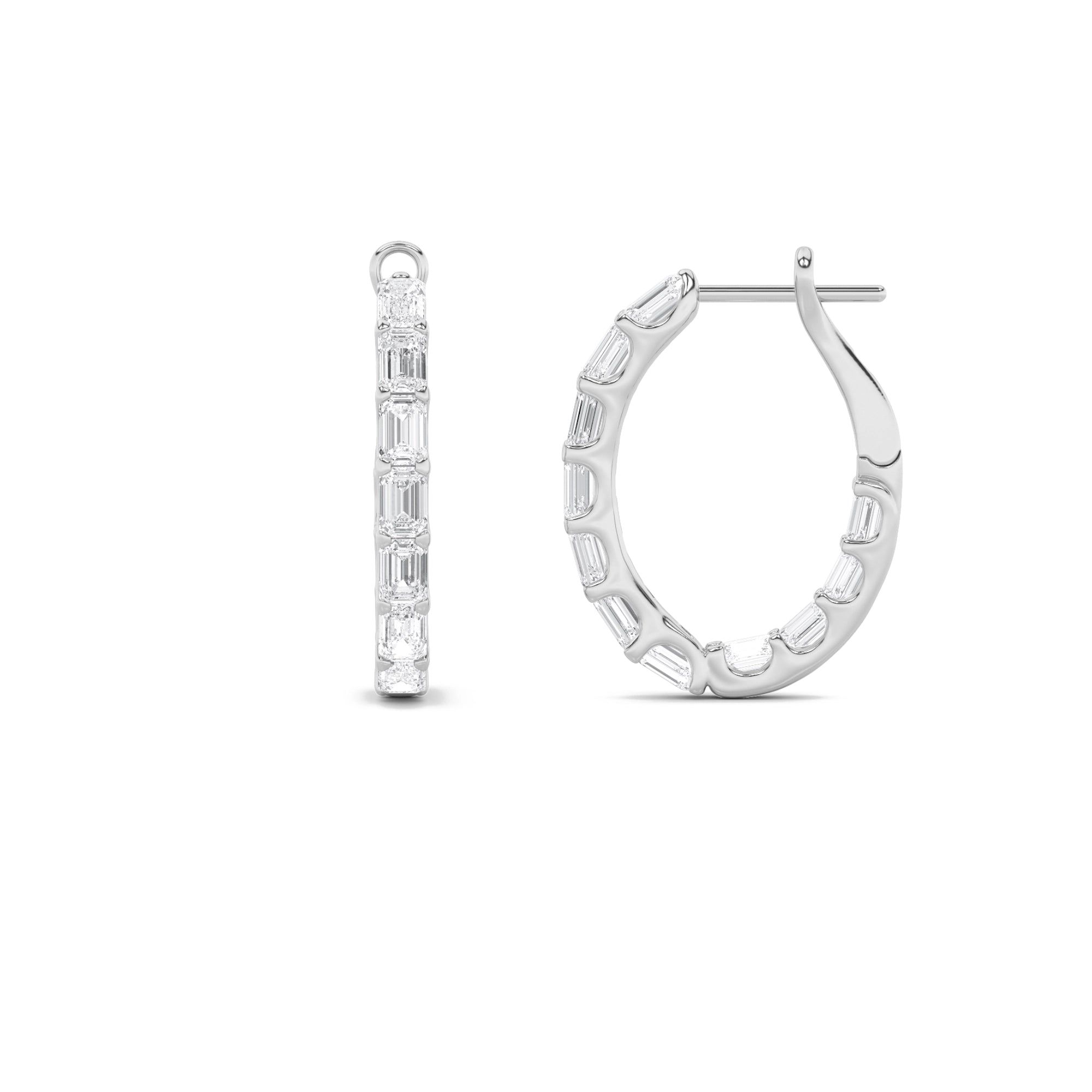 Stellar Eternity Hoop Earrings 1