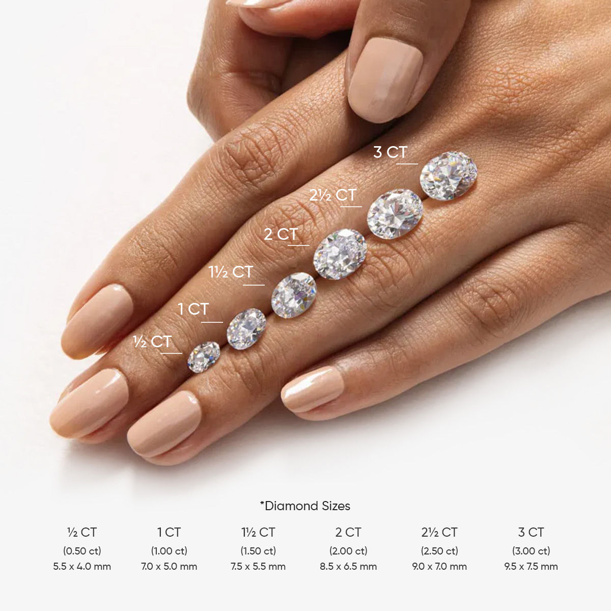 Eternal Oval Solitaire Ring 7