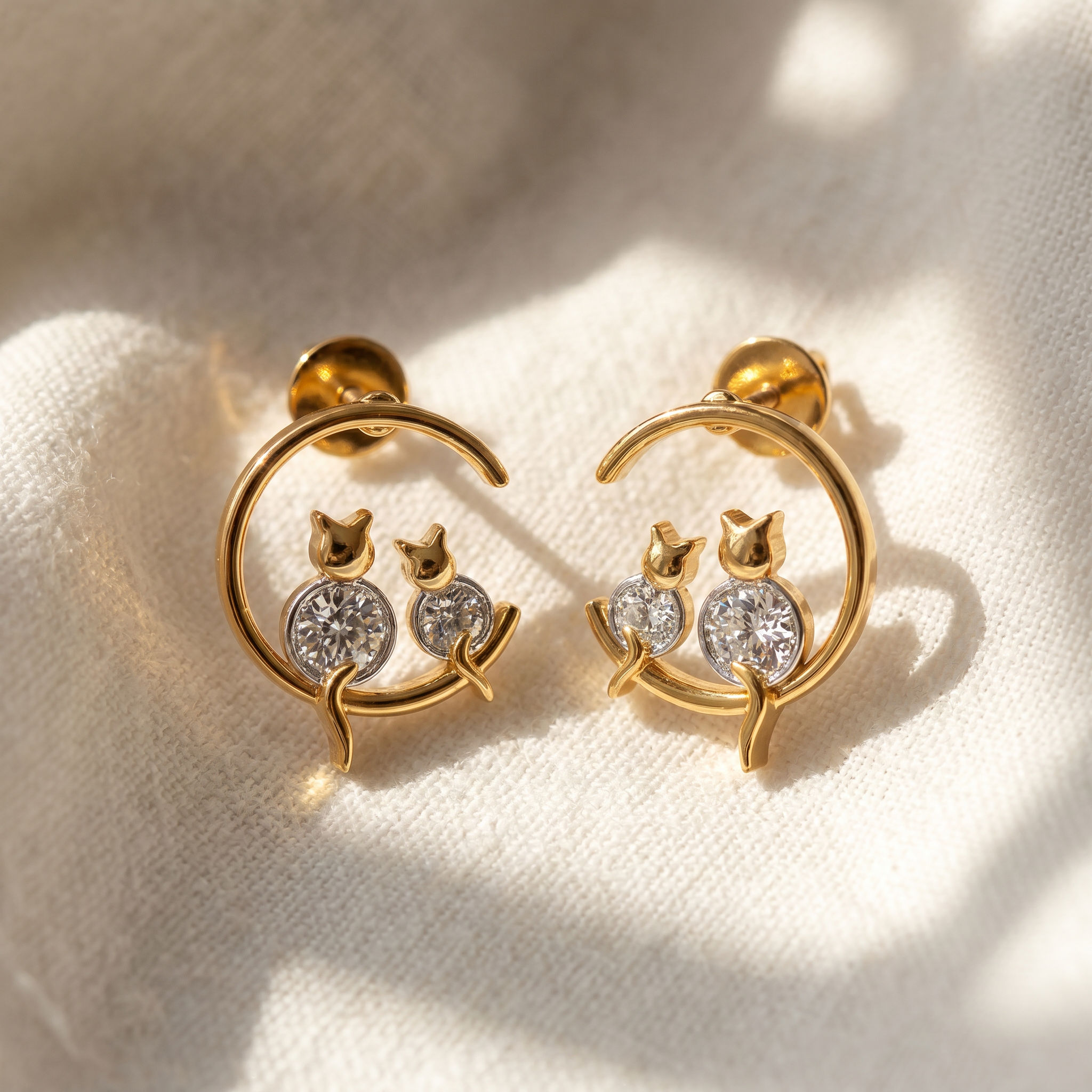 Orbit Paws Diamond Stud 2