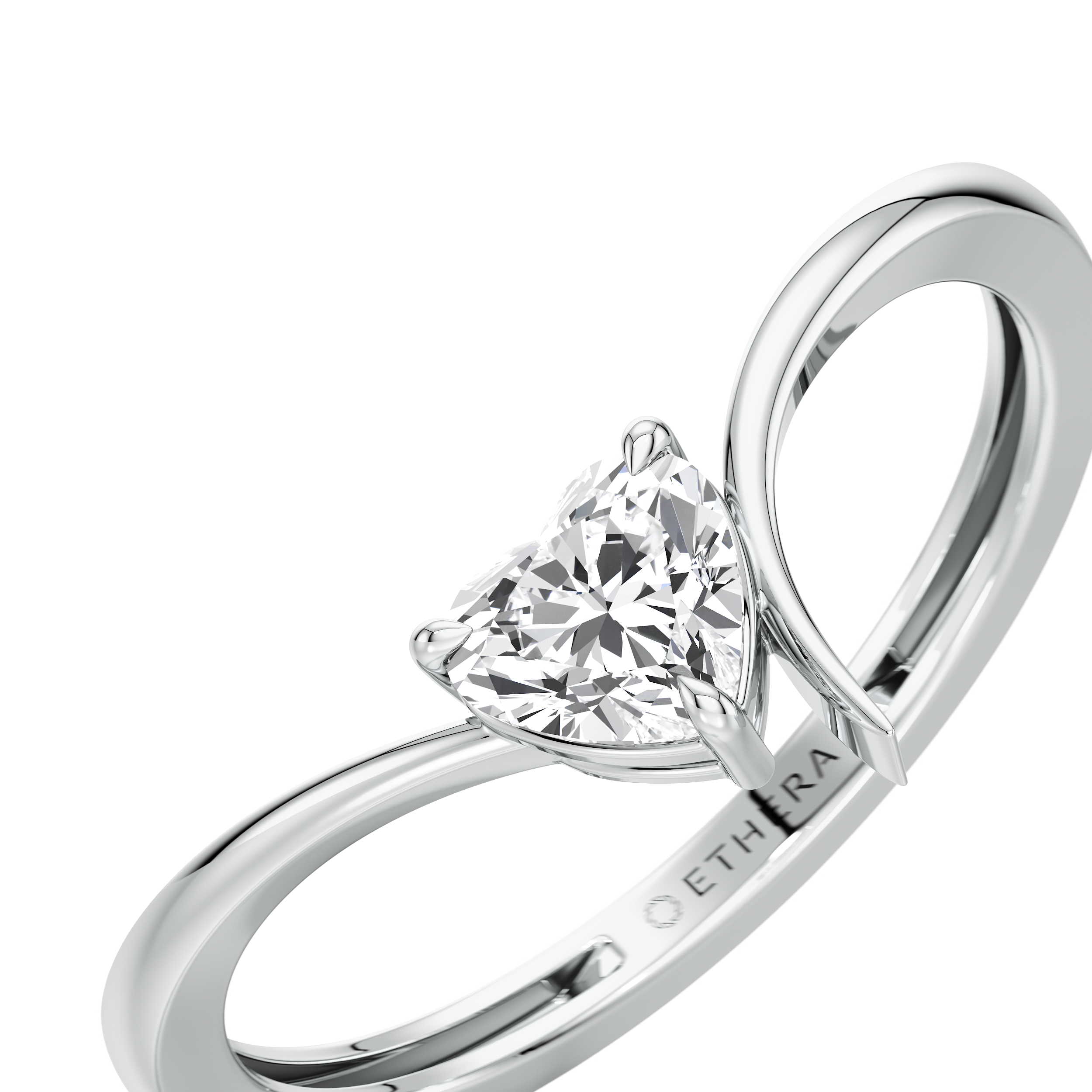 Heartline Loop Ring 8