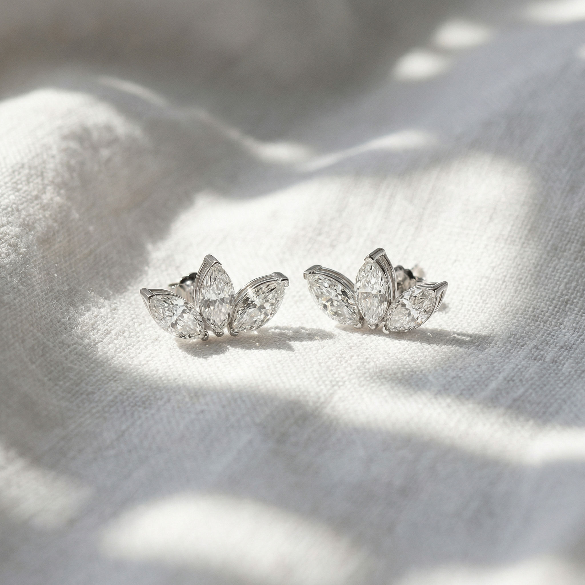 Iris Stud Earrings 2