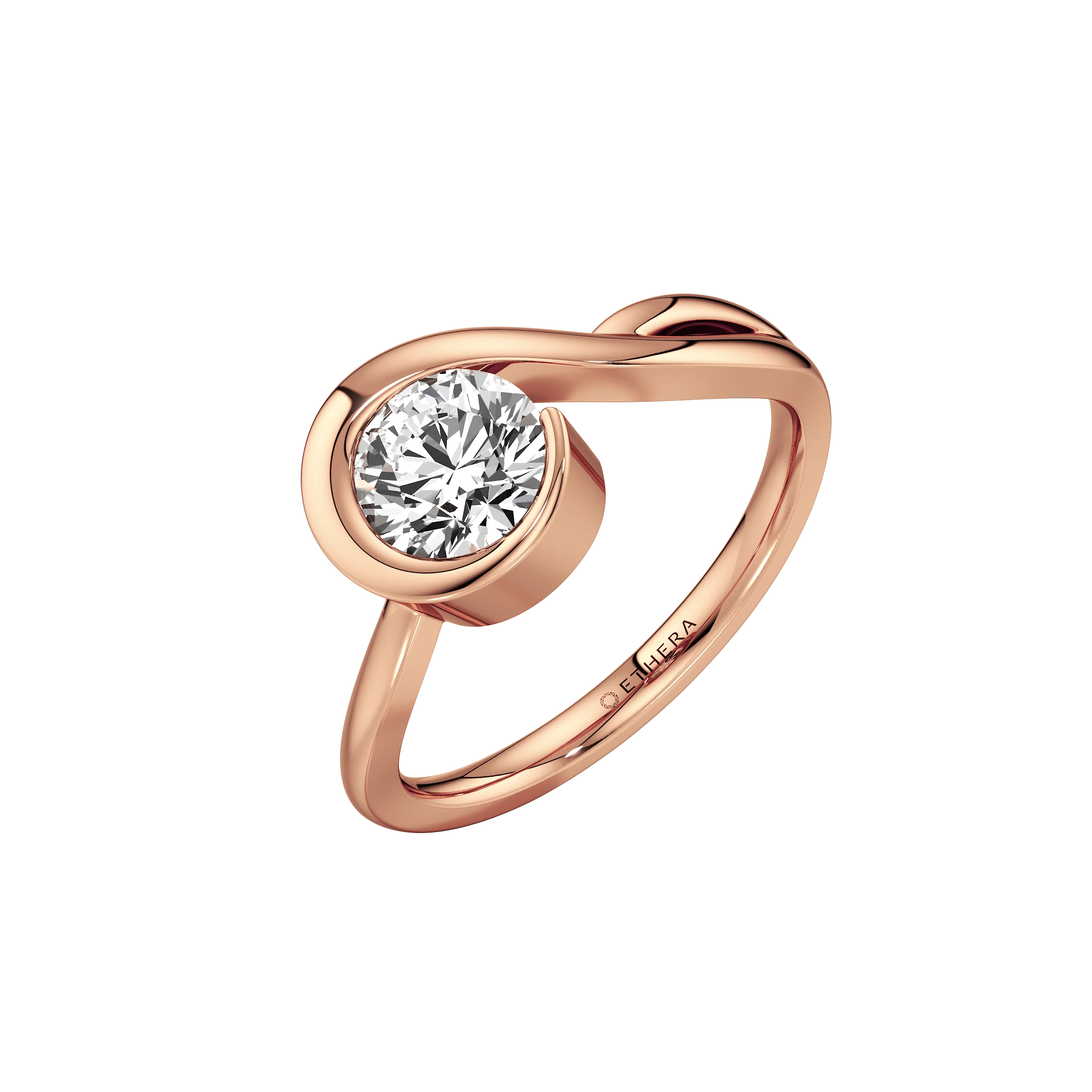 Eterna Halo Crest Ring 9