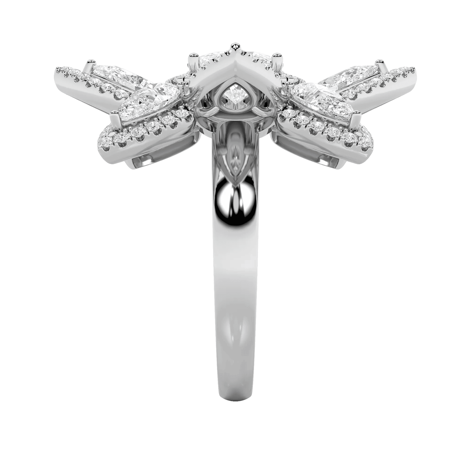 Vintage Garden Cocktail Ring 9