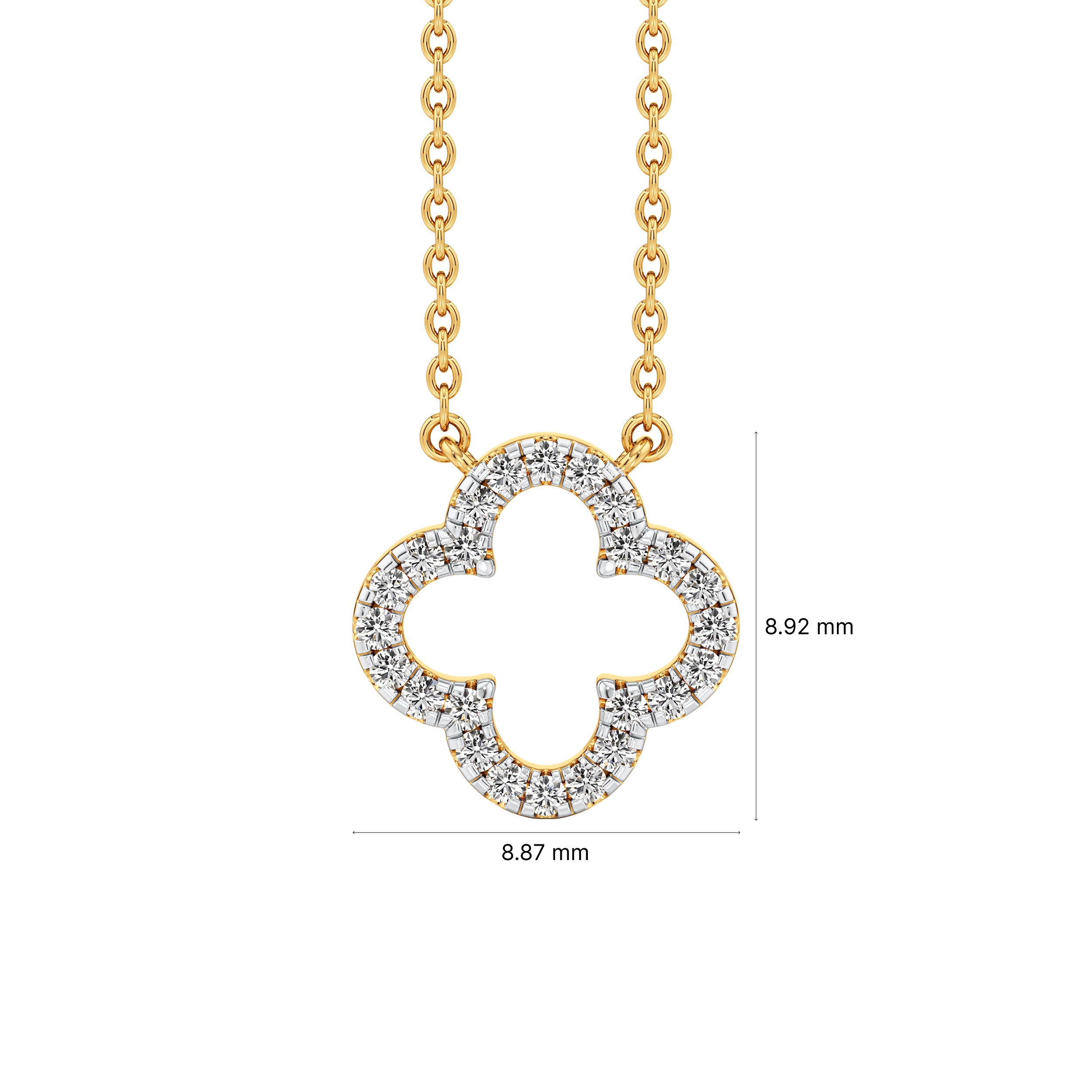 Clover Grace Necklet & Earrings Set 7