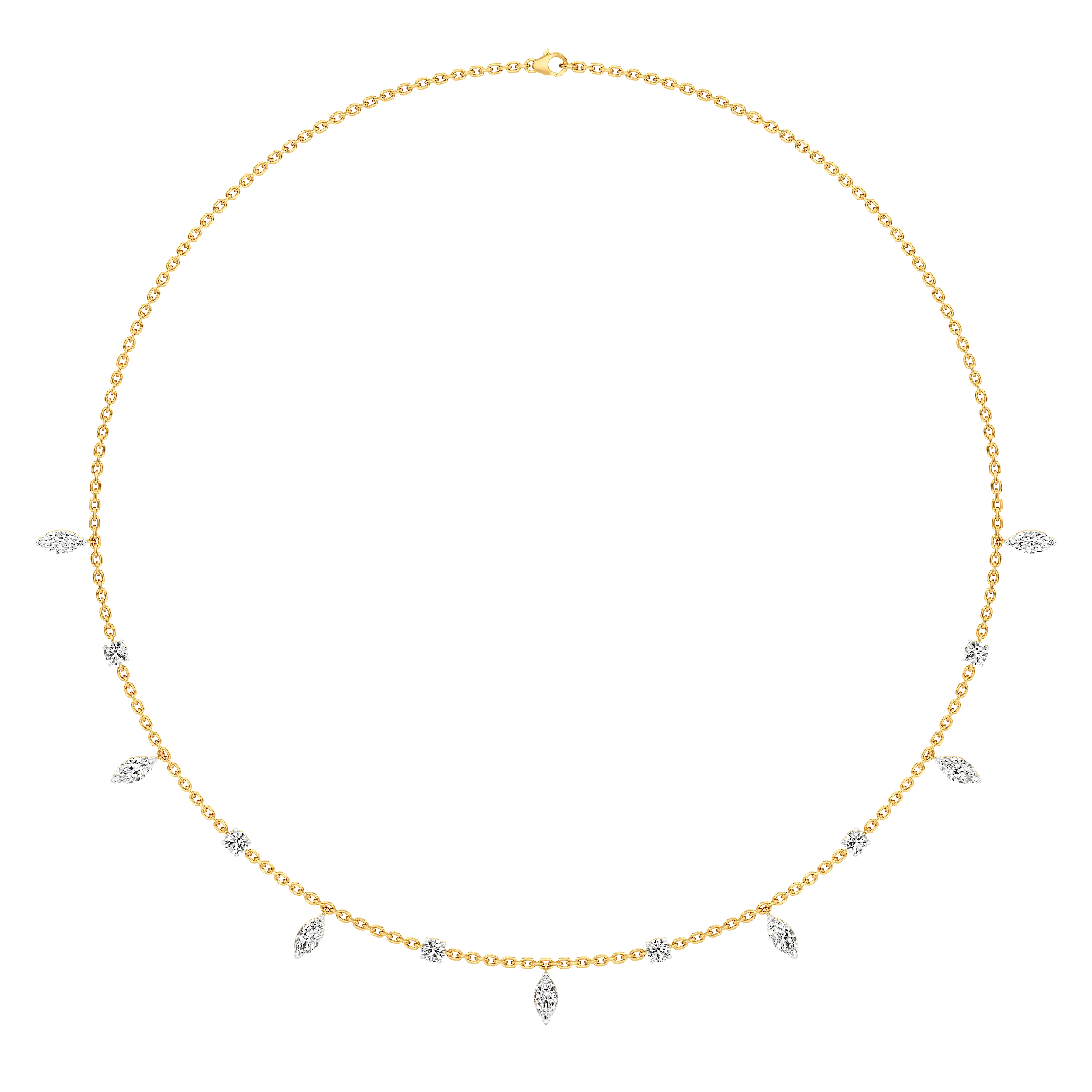 Shimmering Cascade Necklace 8