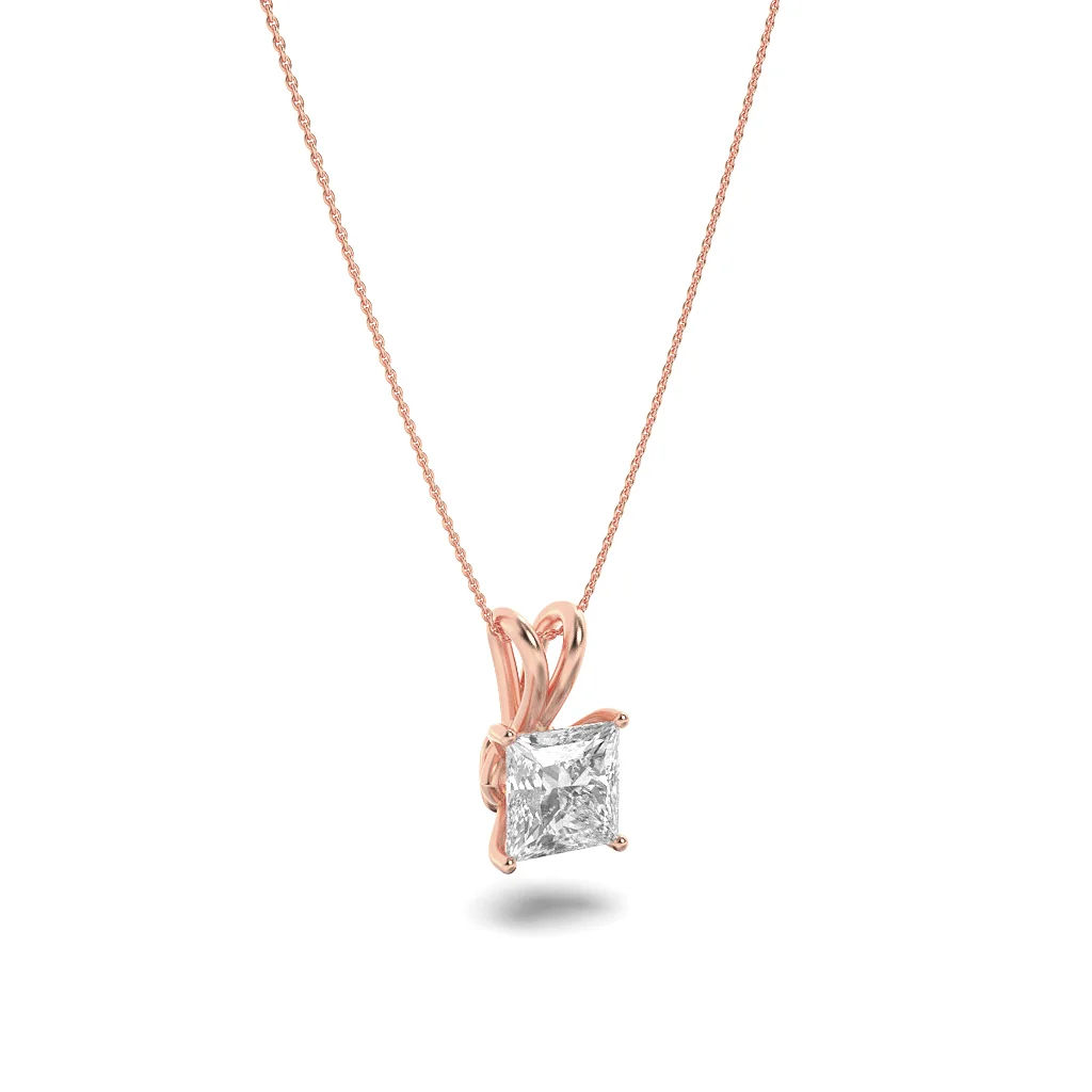 Prism Solitaire Pendant 10