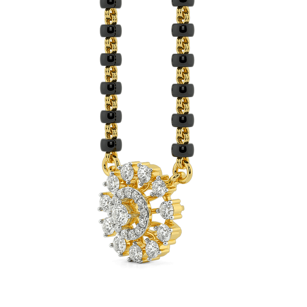Sunbloom Pendant Mangalsutra 1