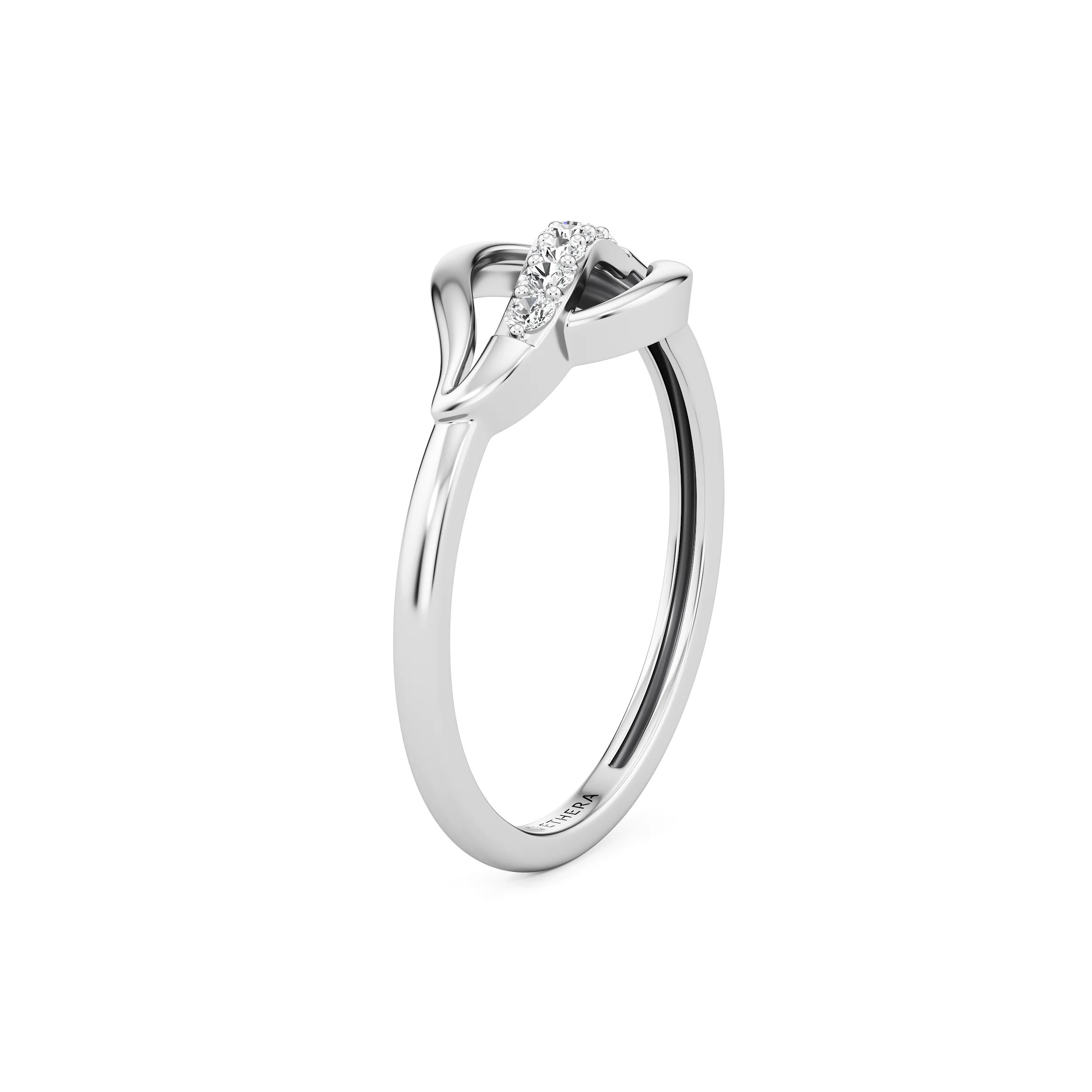 Waved Whisper Ring 10