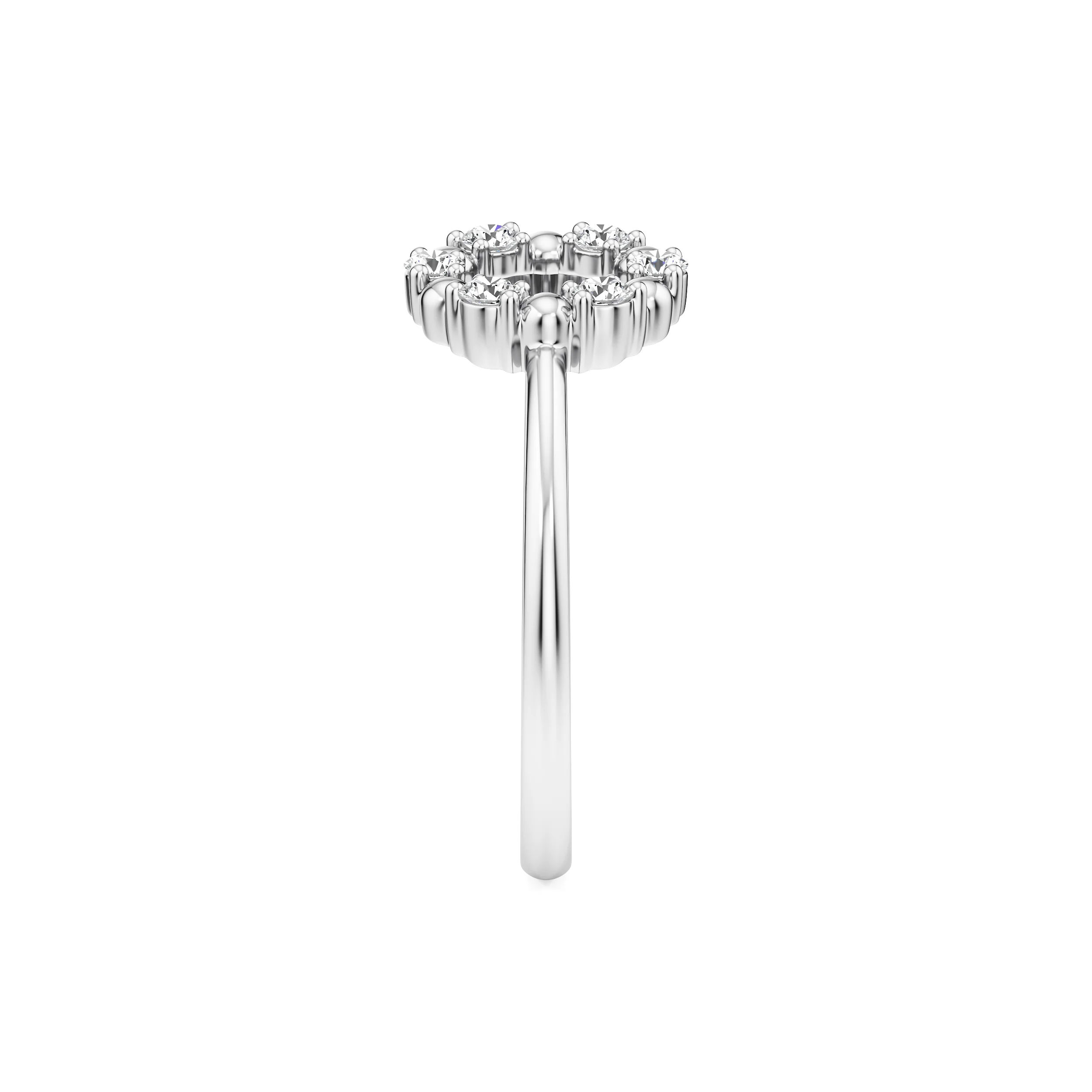 Orbit Petite Diamond Ring 12