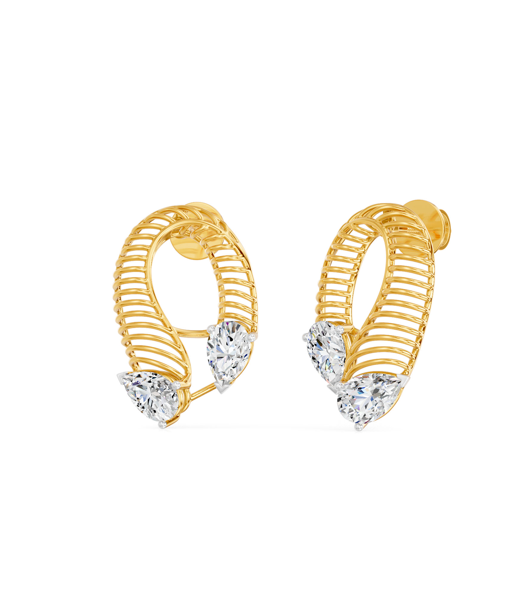 Ribbon Rise Studs 1