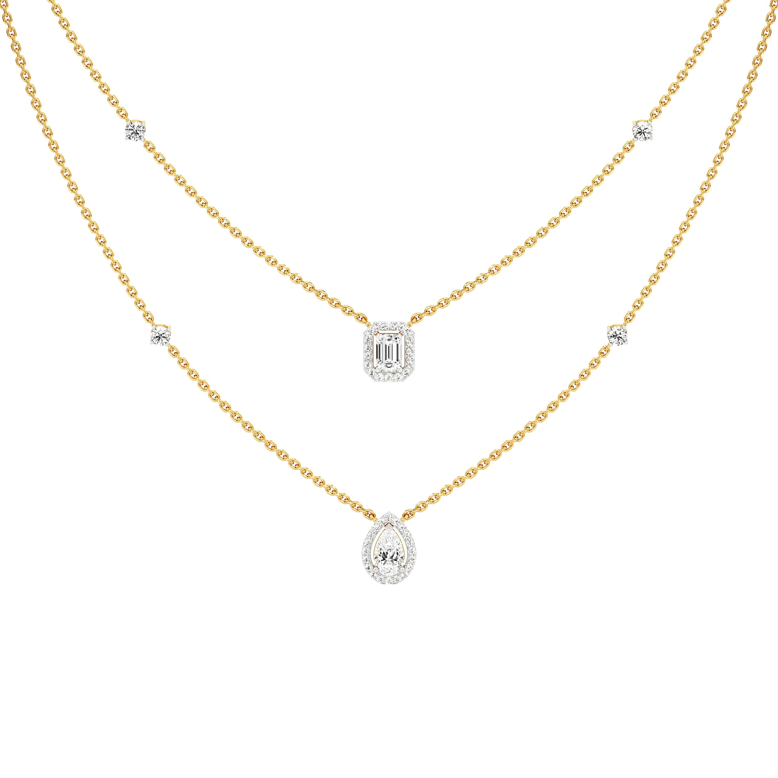 Serene Drizzle Necklet 2