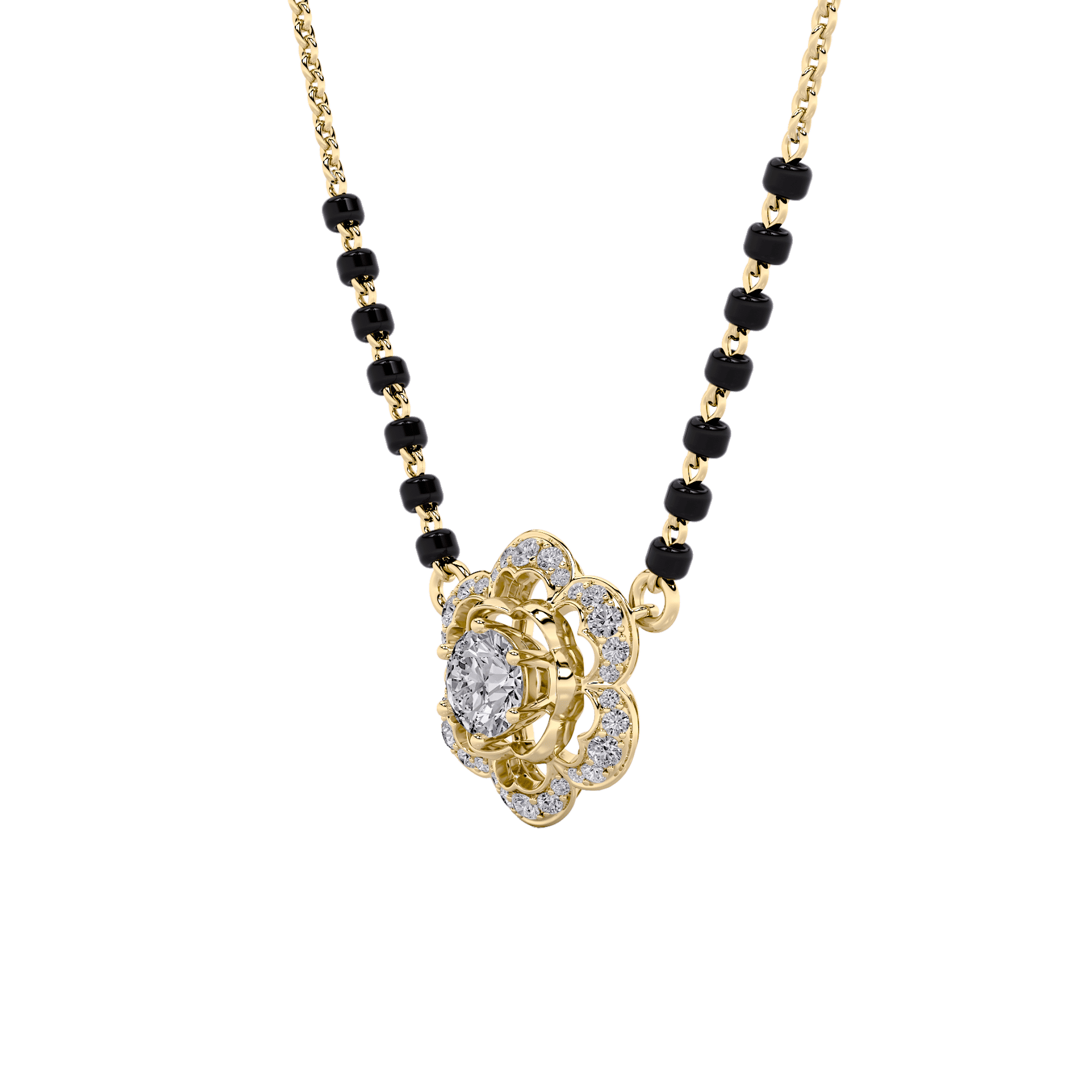 Timeless Blooms Mangalsutra 1