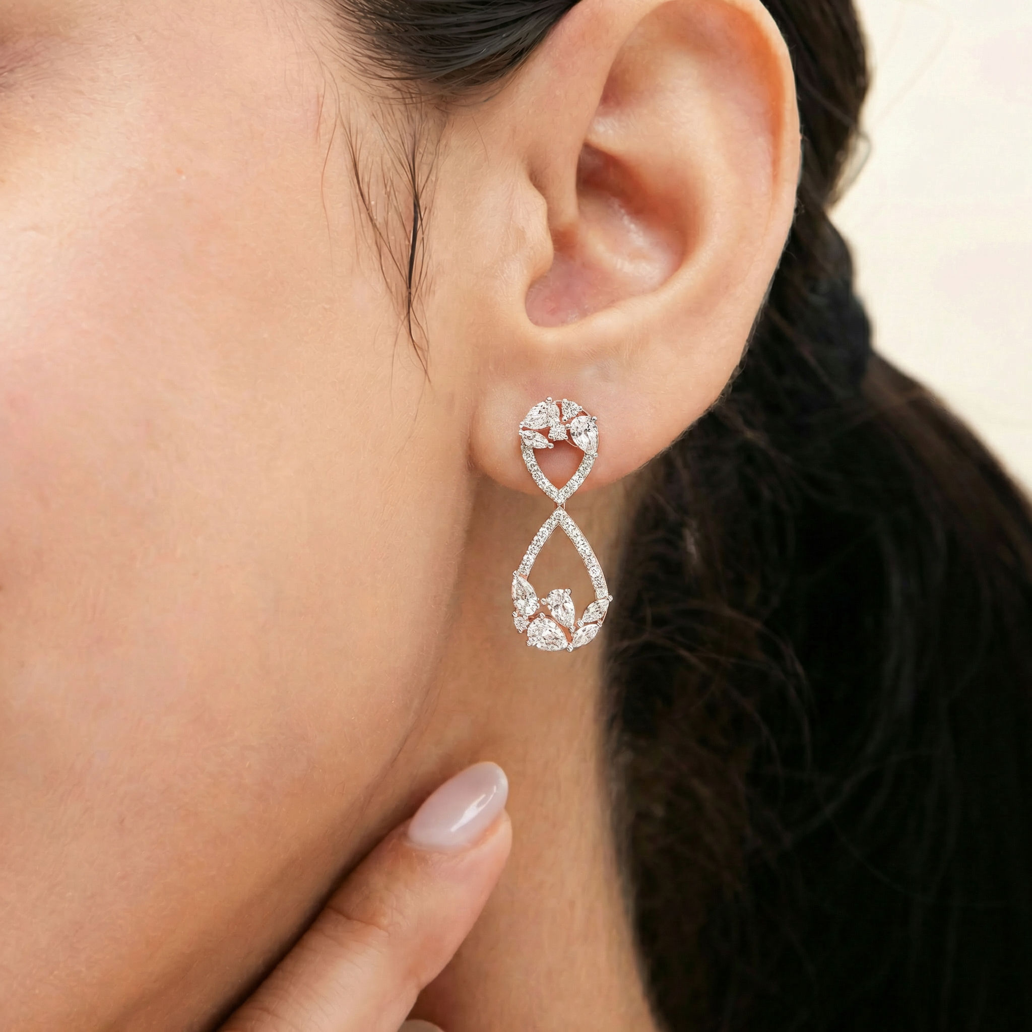 Enchanted Bloom Drop Earrings 1