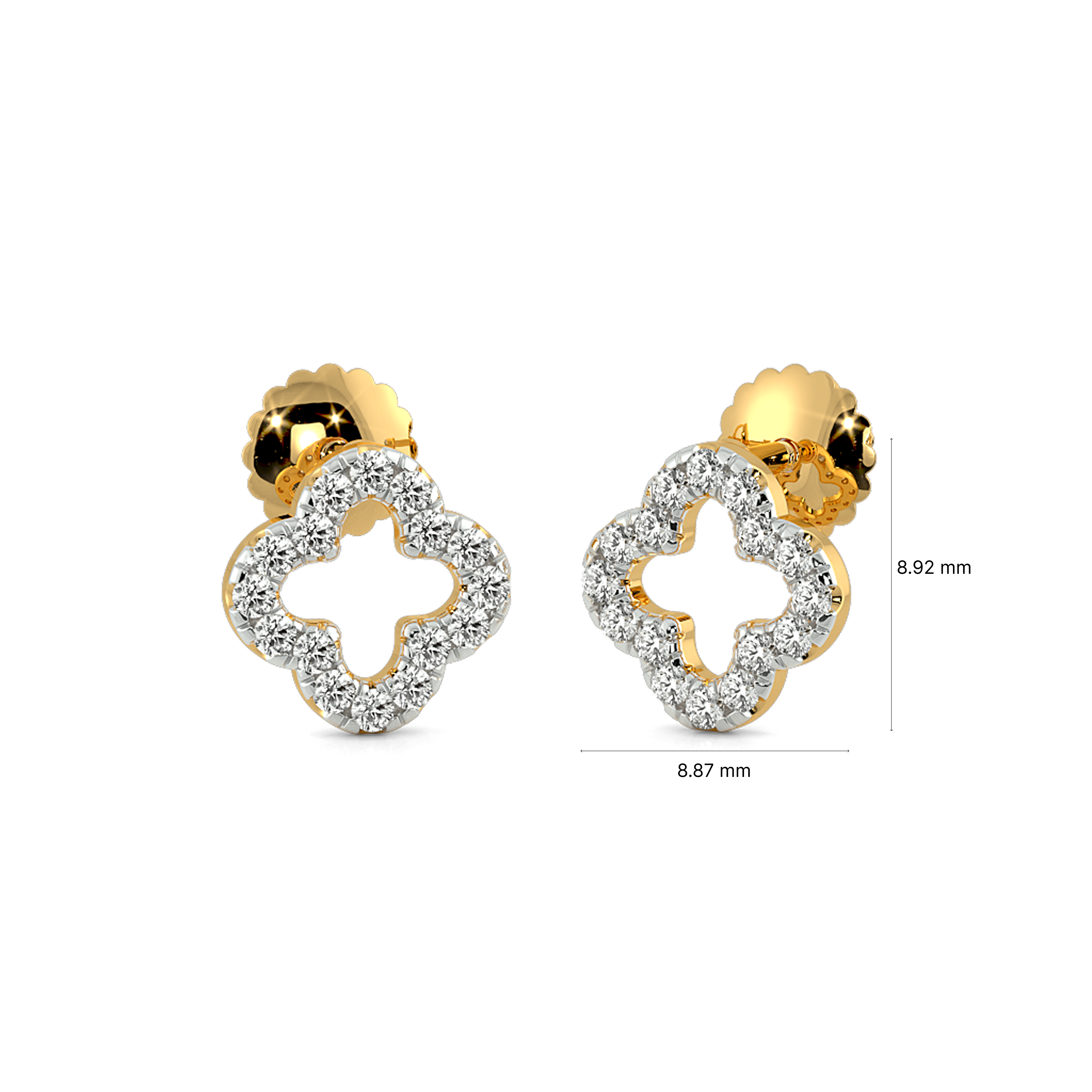 Clover Grace Stud Earrings 5