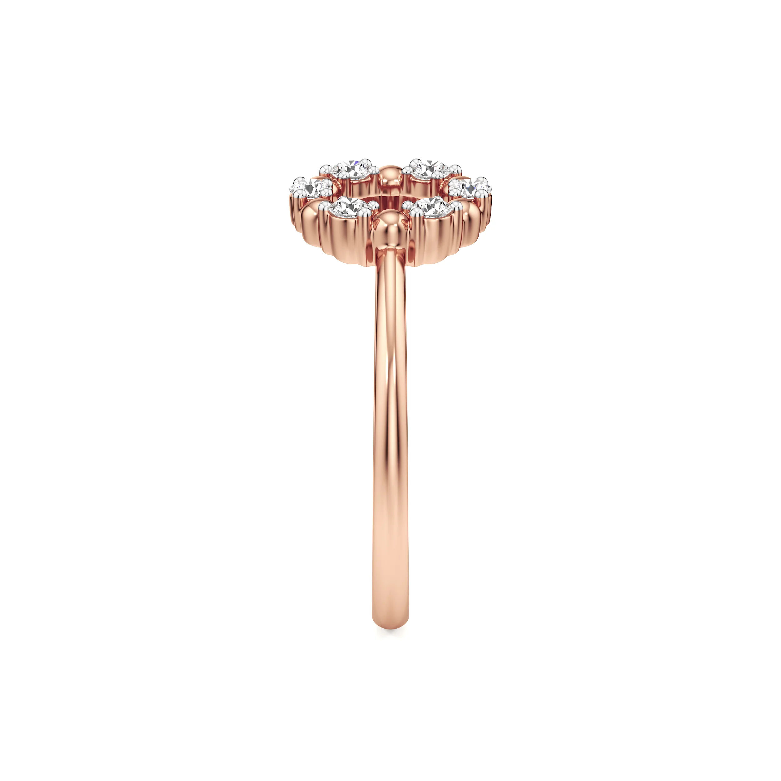 Orbit Petite Diamond Ring 18