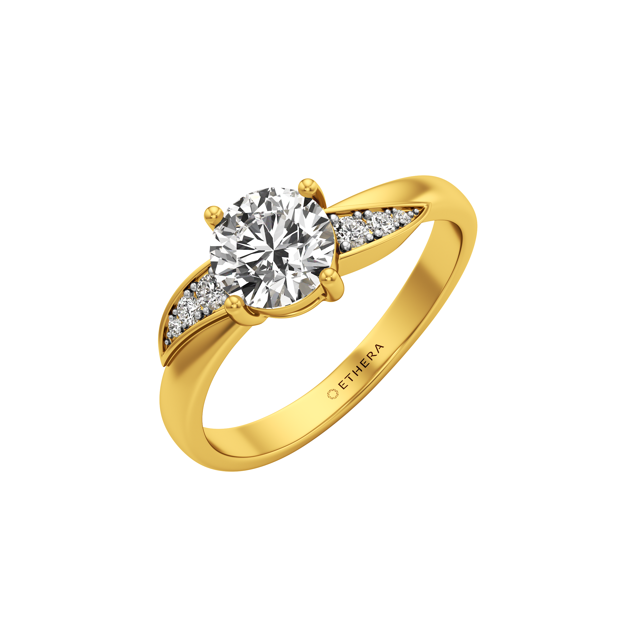 Glimmeredge Solitaire Ring 0