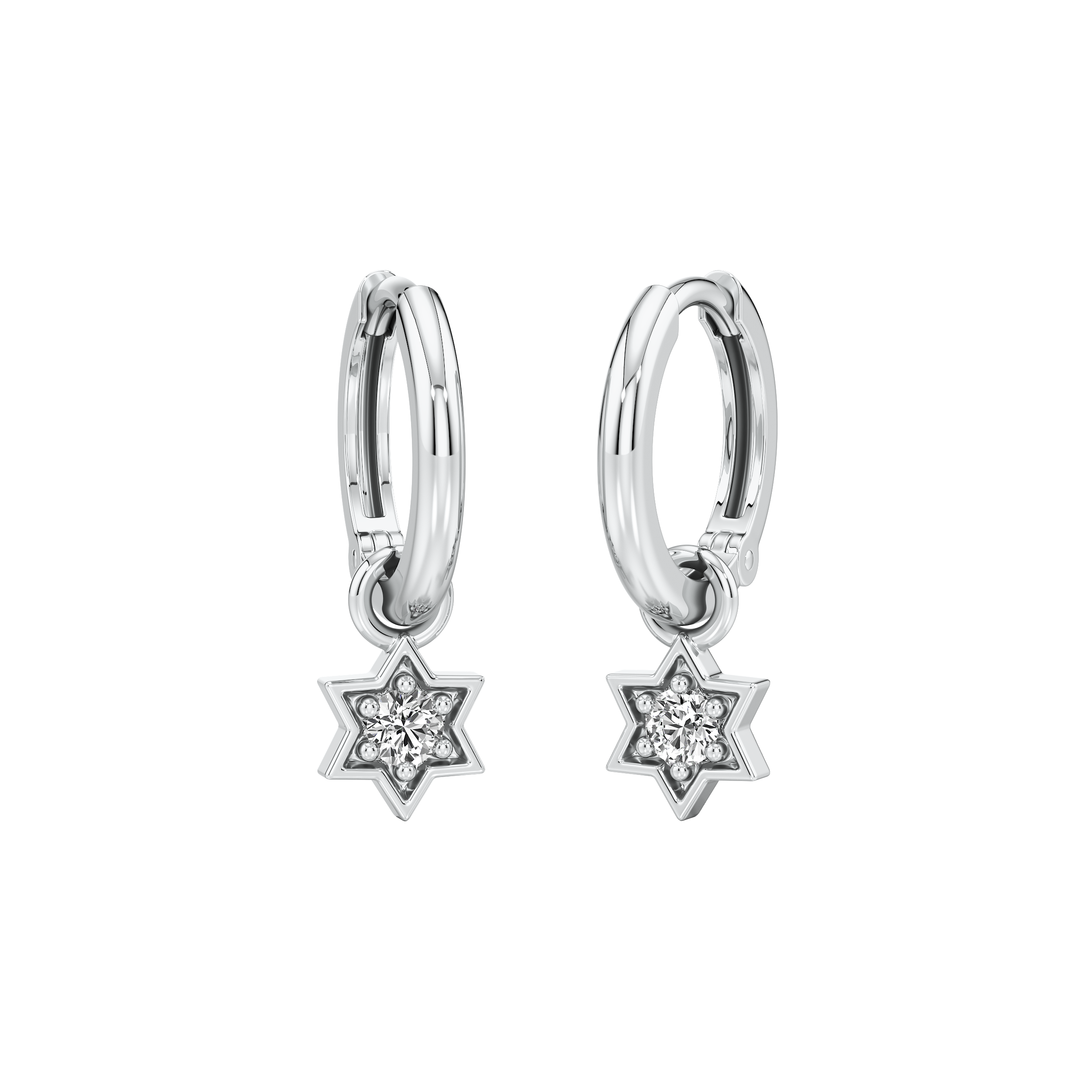 Starlit Hoop Earrings 3