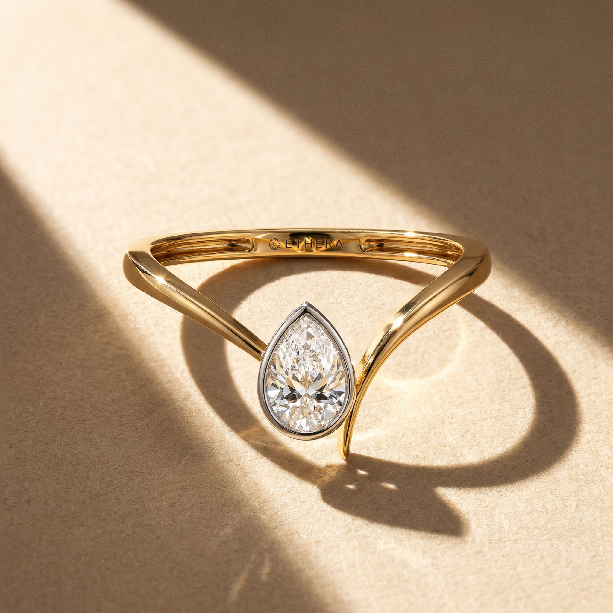 Teardrop Loop Ring 2