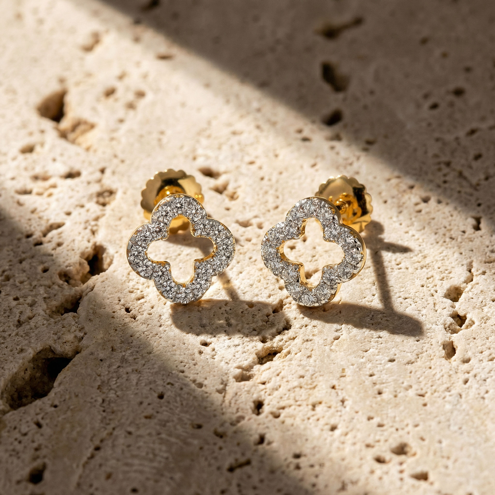 Clover Grace Stud Earrings 2