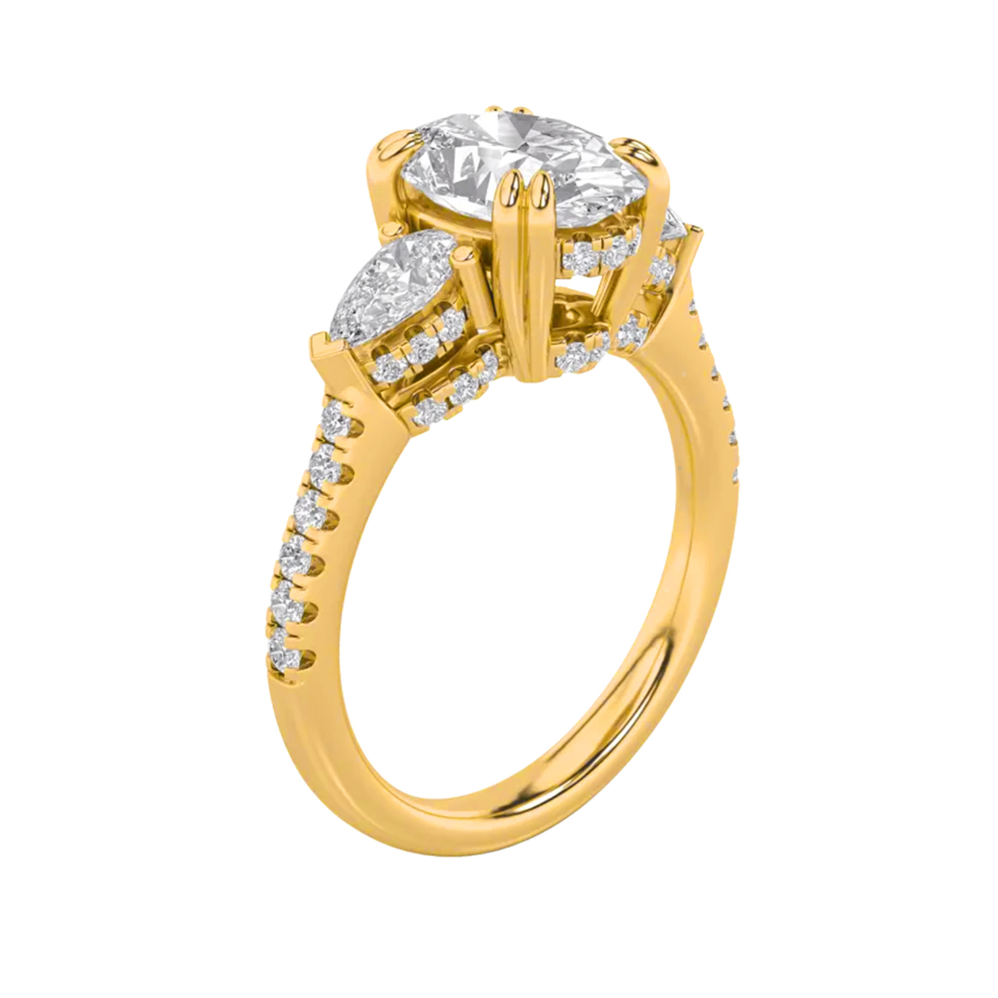 Radiant Trio Ring 3