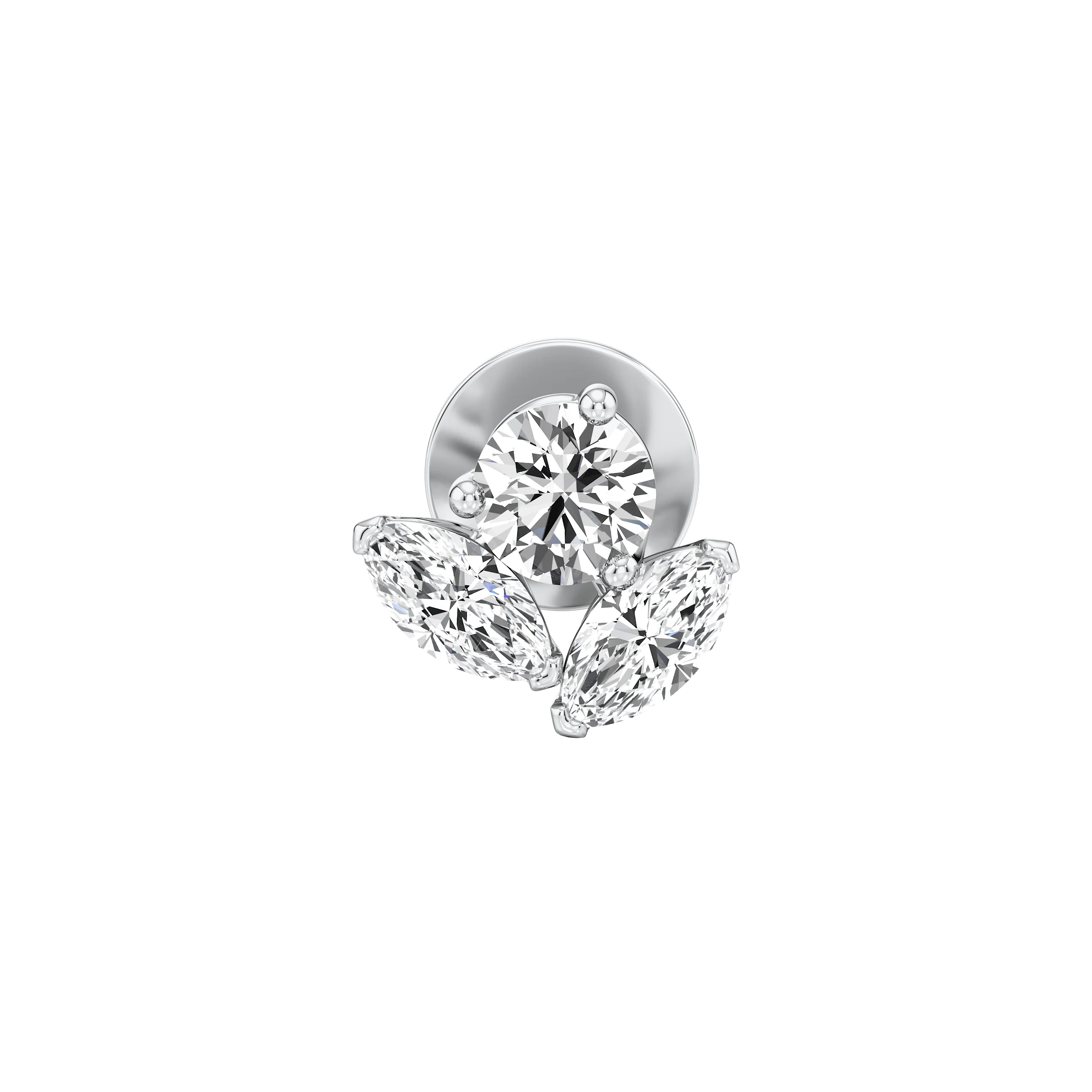 Flora Glint Stud Earrings 4