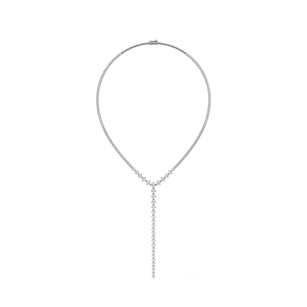 Cascade Y Necklace 0