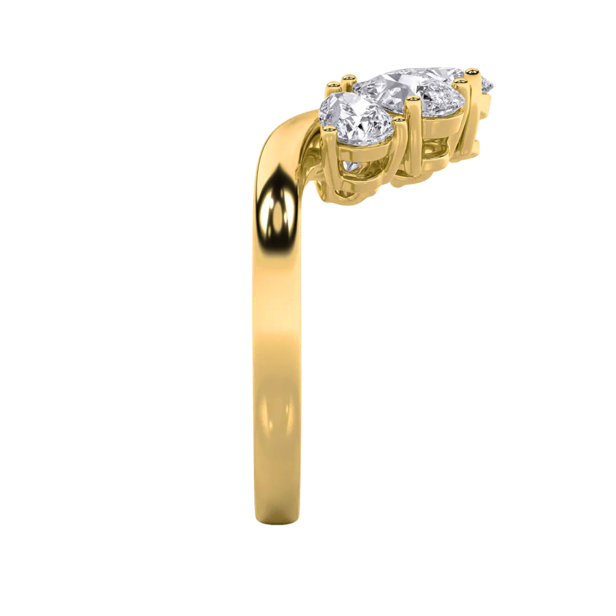 Crowned Glory Five Stone Ring 3