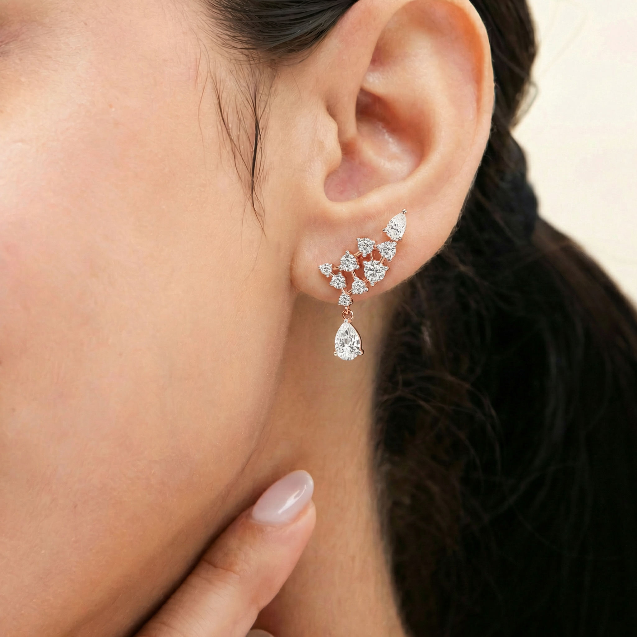 Aurelia Bloom Ear Climbers 1