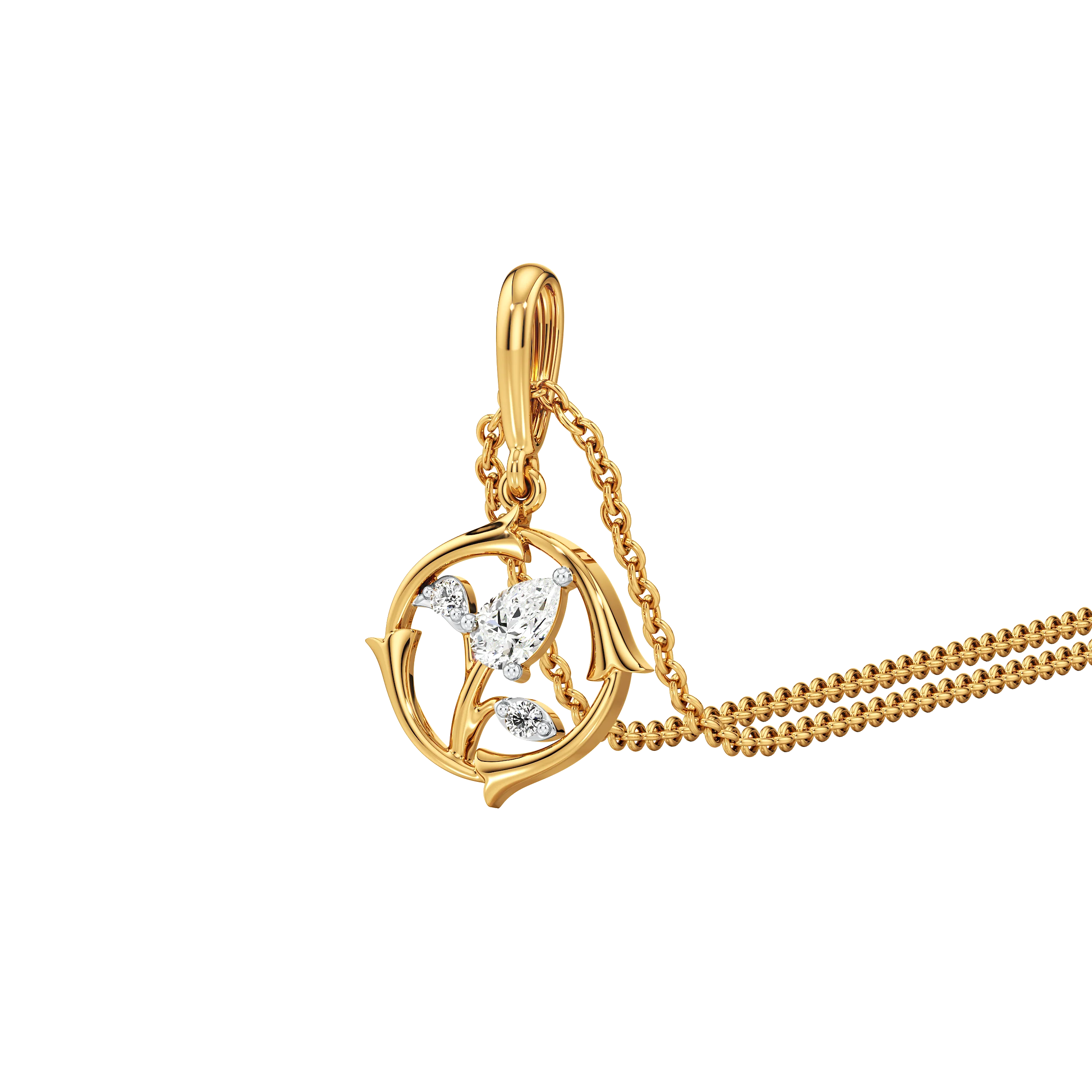 Petal Loop Pendant 0