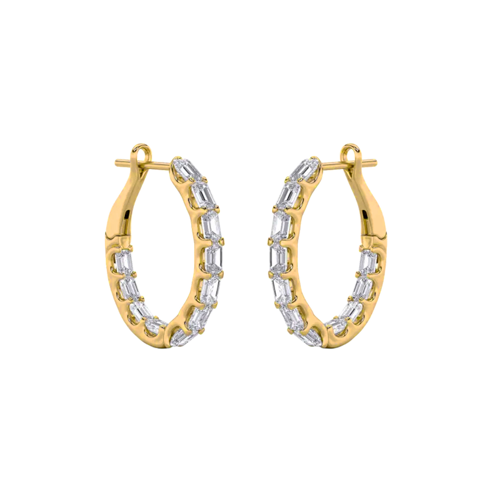 Stellar Eternity Hoop Earrings 0