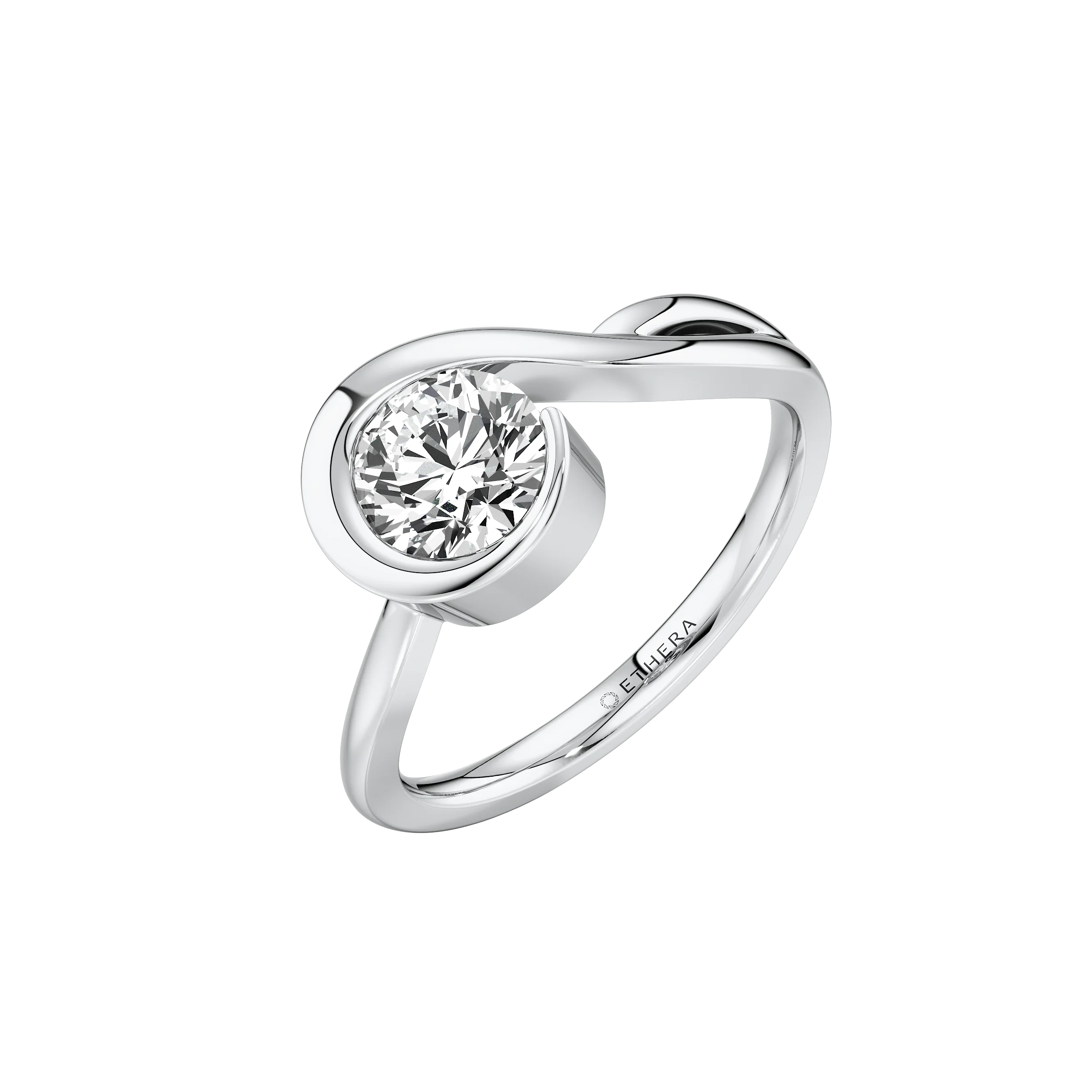Eterna Halo Crest Ring 5