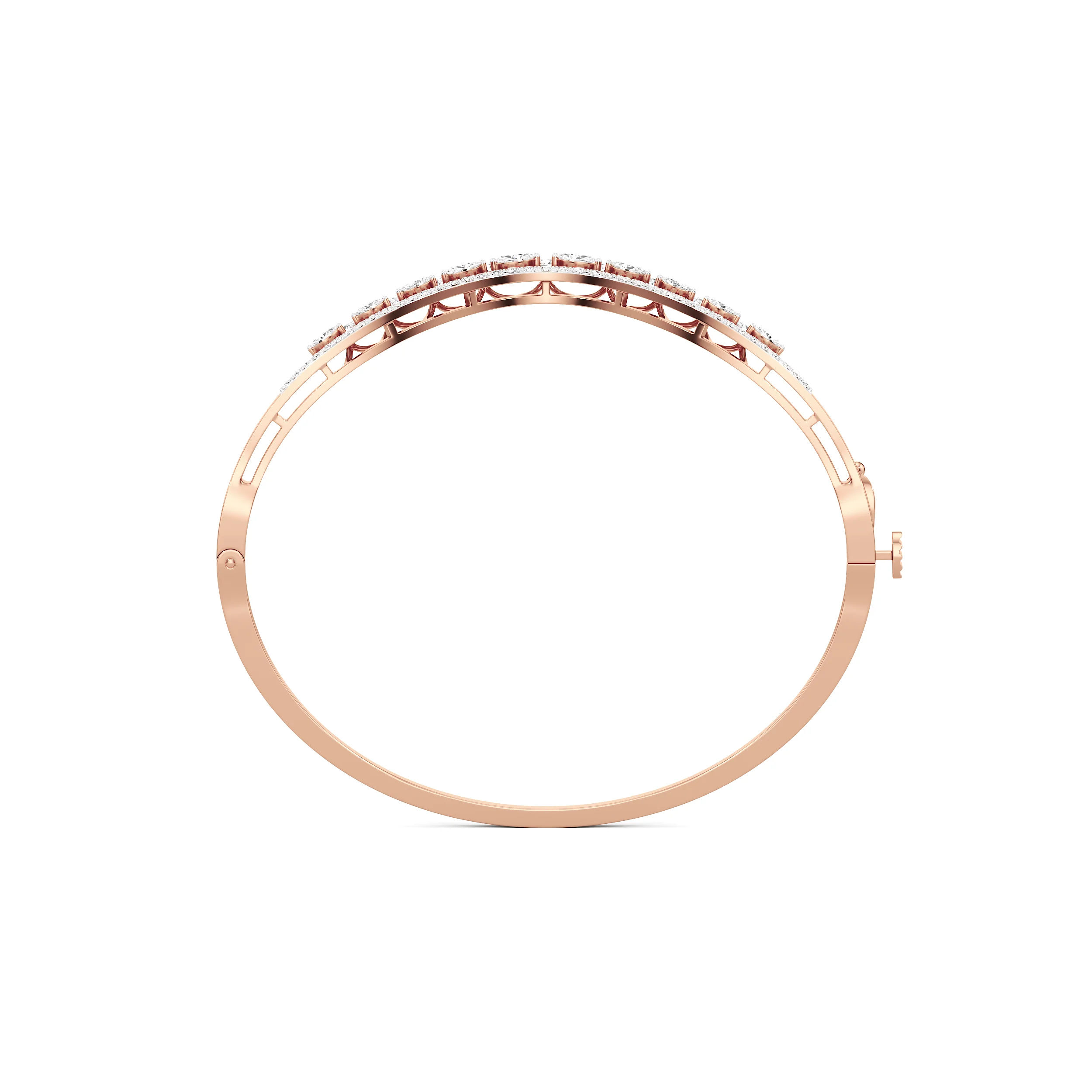 Luxe Ethera Oval Bangle 8