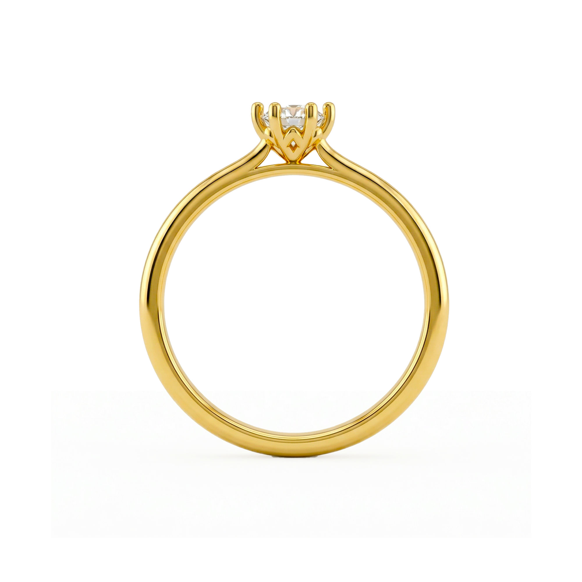 Sunlet Solitaire Ring 2