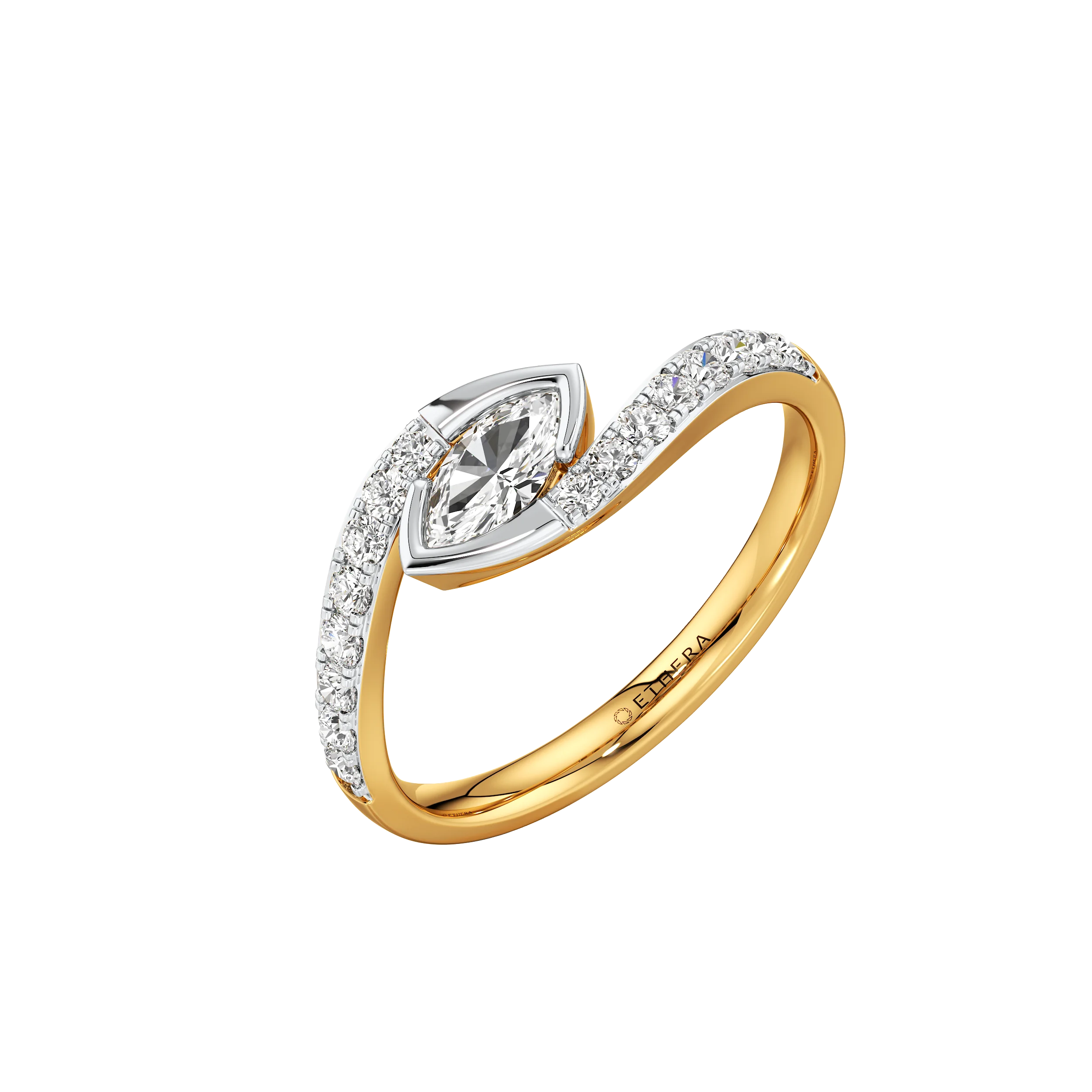 Marquise Flow Ring 0