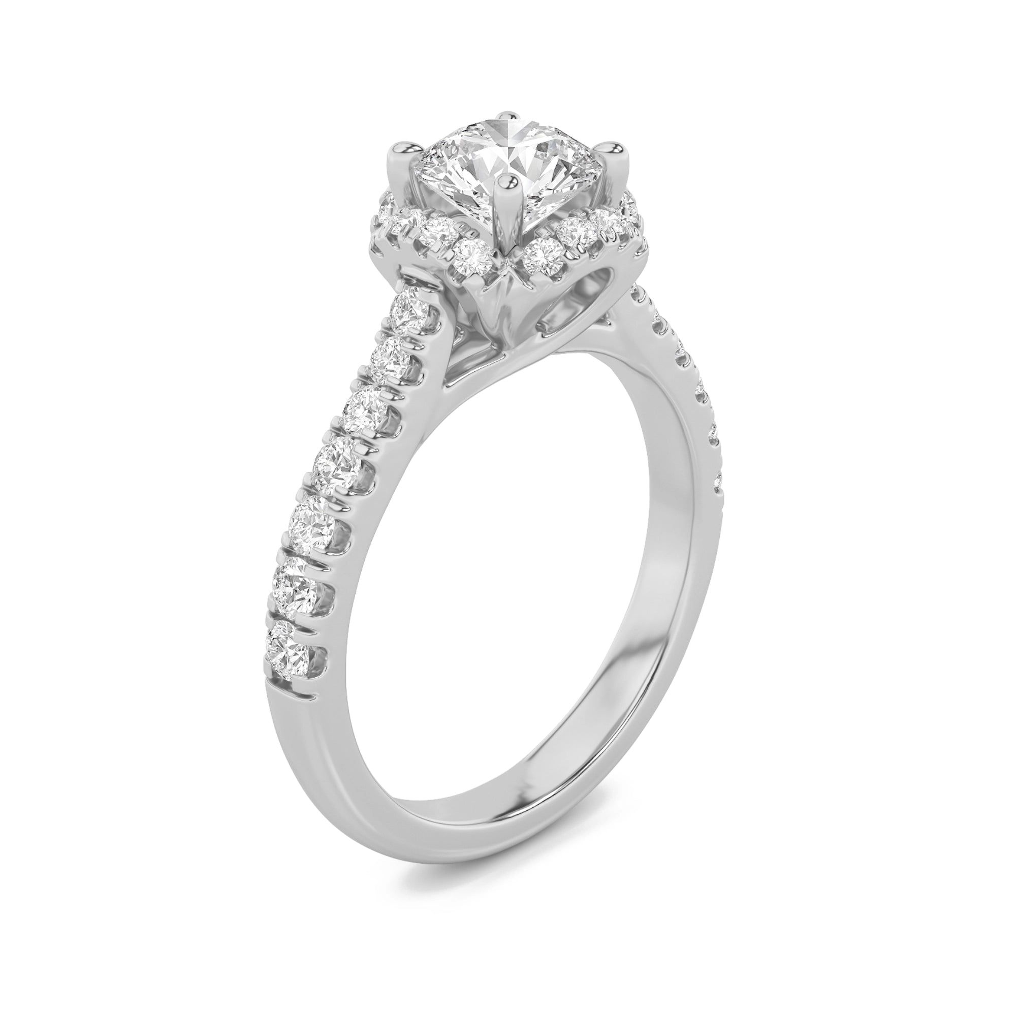 Secret Garden Solitaire Ring 7