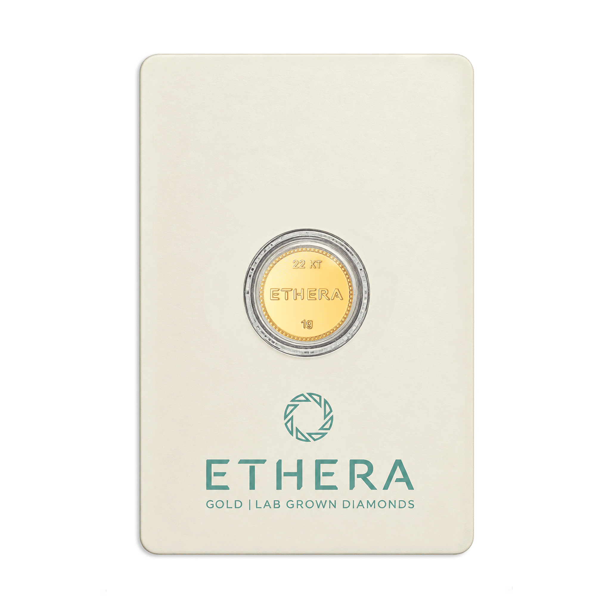Ethera 1g Gold Coin-22K 2