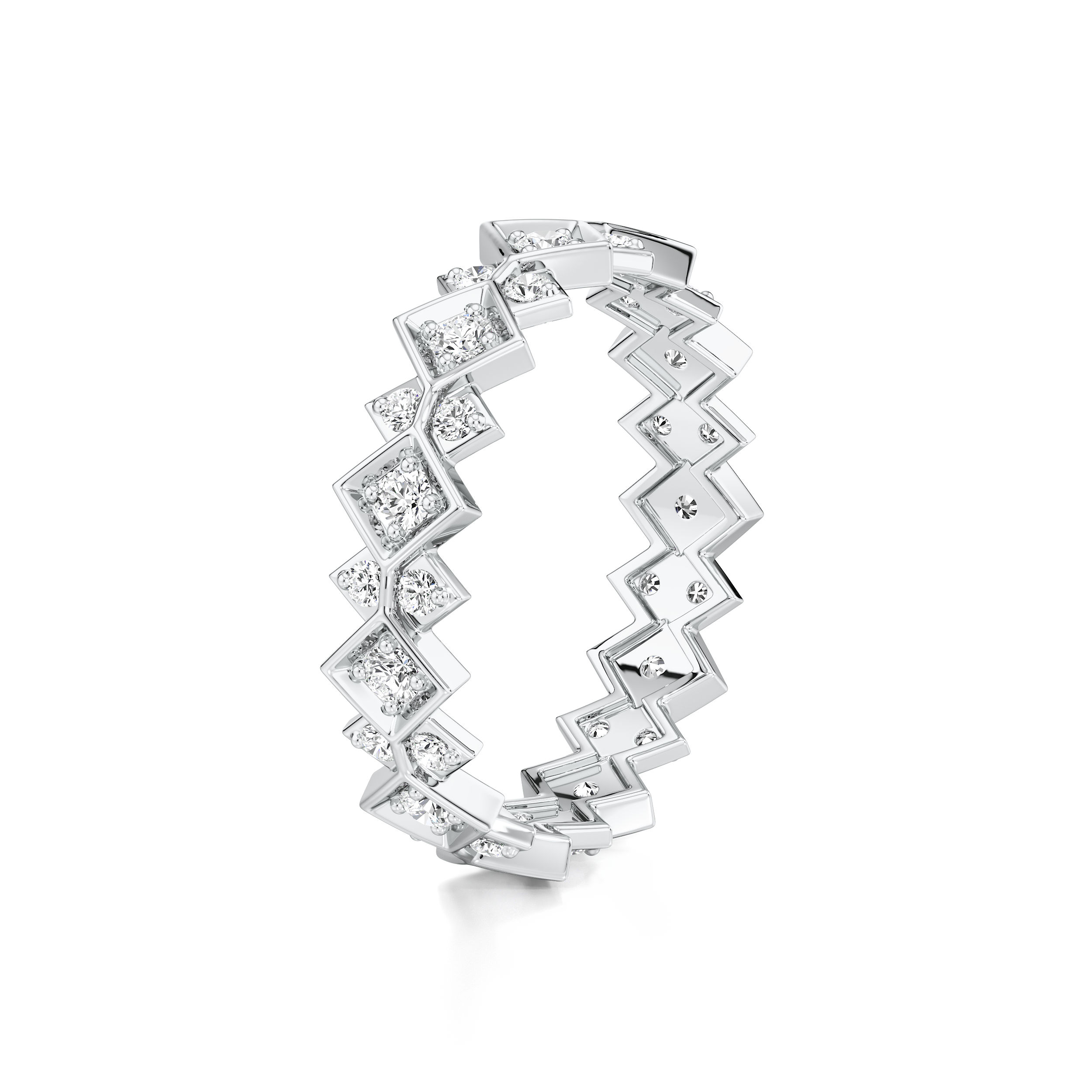 GeoGlow Diamond Band 10